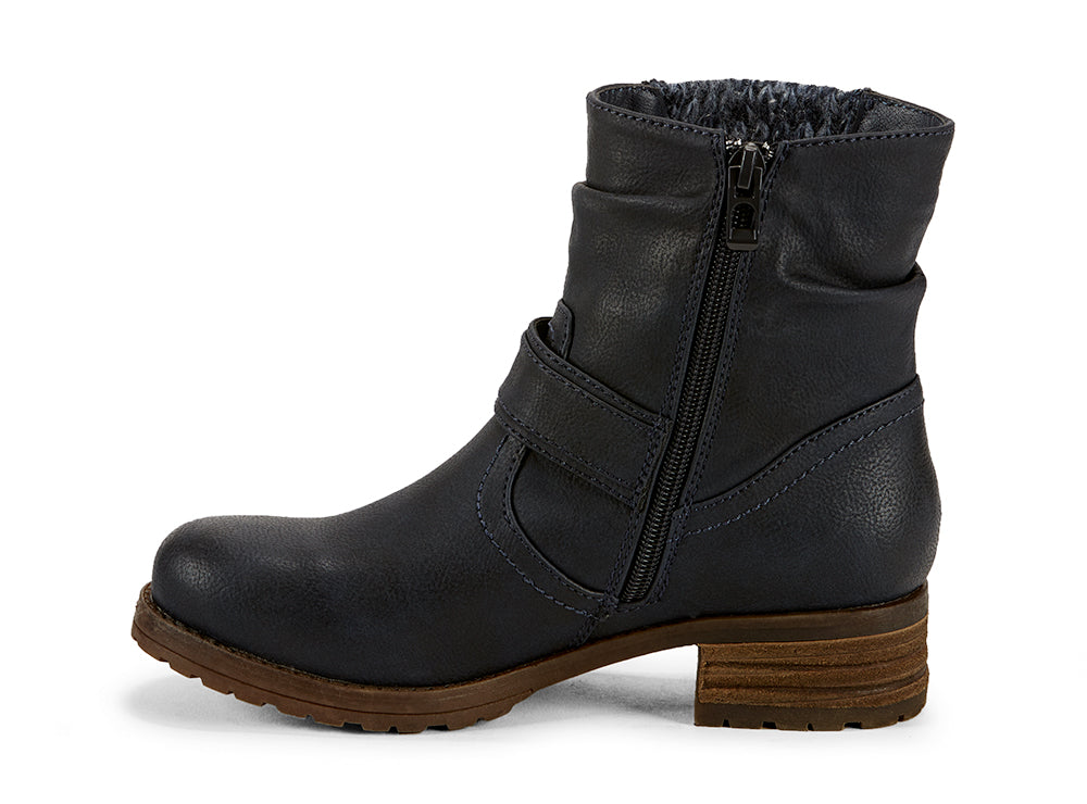 Yellow Shoes | Womens-Winter Boots-Casual-Low Shaft & Low Heel | Cozyy | 