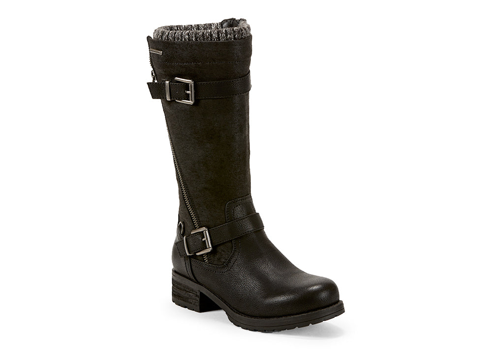 Yellow Shoes | Womens-Winter Boots-Casual-Med Shaft & Low Heel | Downhill | 