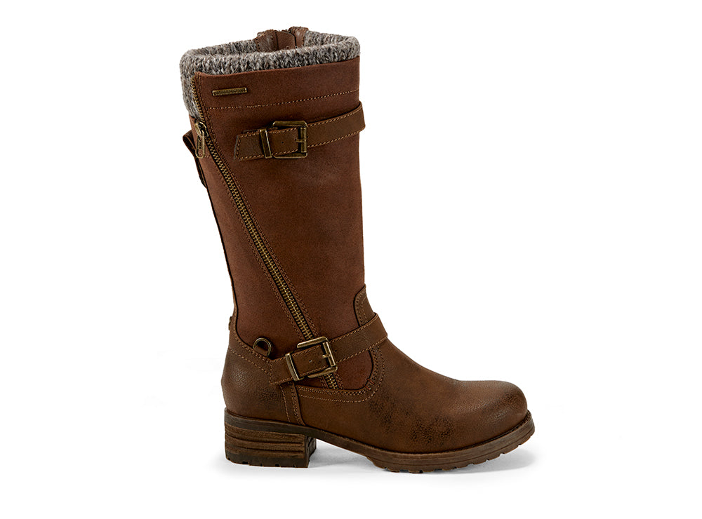 Yellow Shoes | Womens-Winter Boots-Casual-Med Shaft & Low Heel | Downhill | 
