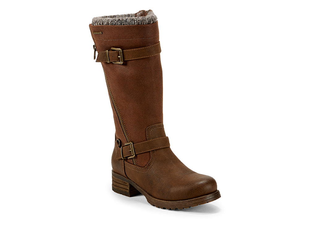 Yellow Shoes | Womens-Winter Boots-Casual-Med Shaft & Low Heel | Downhill | 