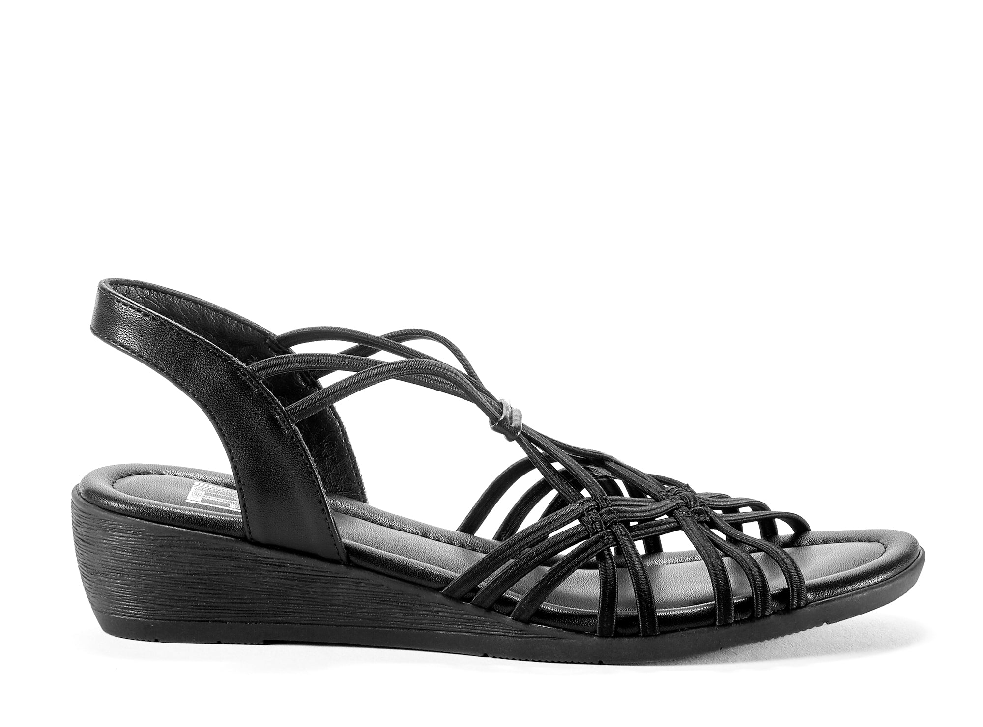 Yellow Shoes | Womens-Sandals-Comfort-Low Wedge/Ankle strap | 24 Comfort | 