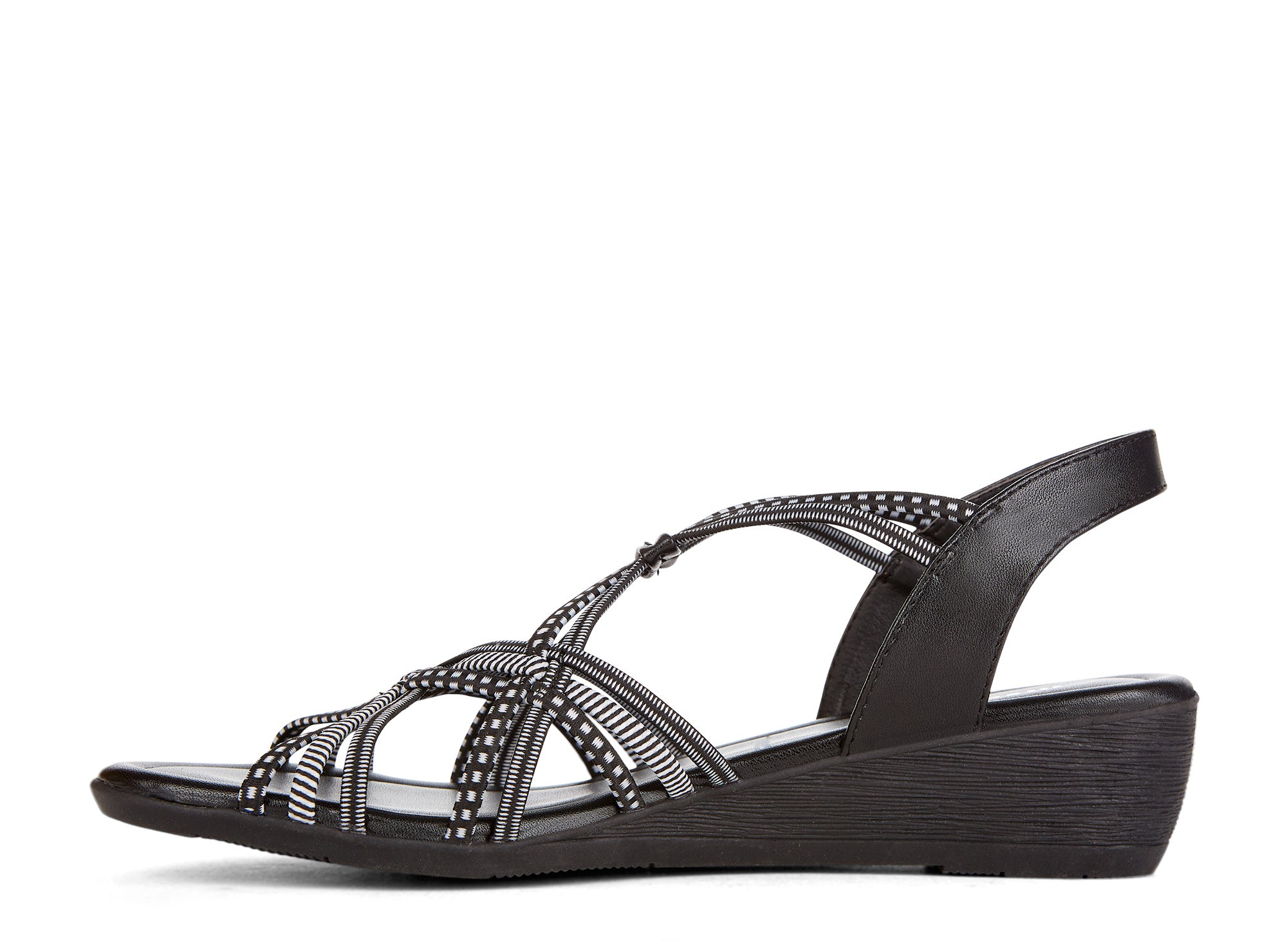 Yellow Shoes | Womens-Sandals-Comfort-Low Wedge/Ankle strap | 24 Comfort | 