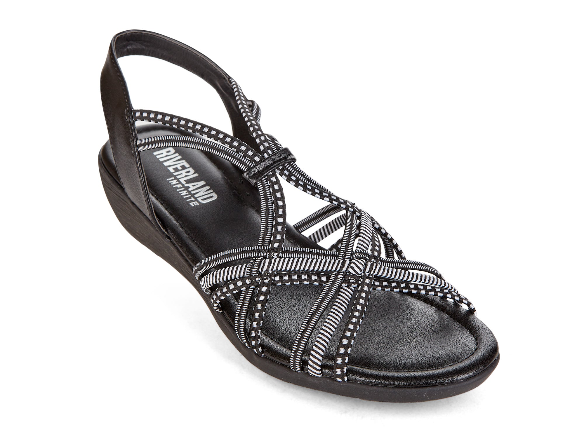 Yellow Shoes | Womens-Sandals-Comfort-Low Wedge/Ankle strap | 24 Comfort | 