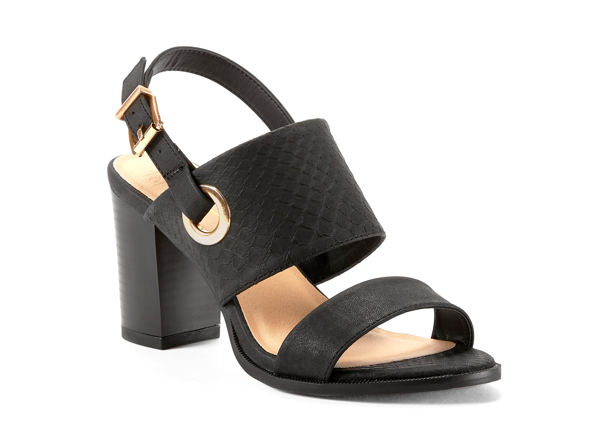 Yellow Shoes | Womens-Sandals-Dress-Med Heel/Ankle strap | Carlyy | 