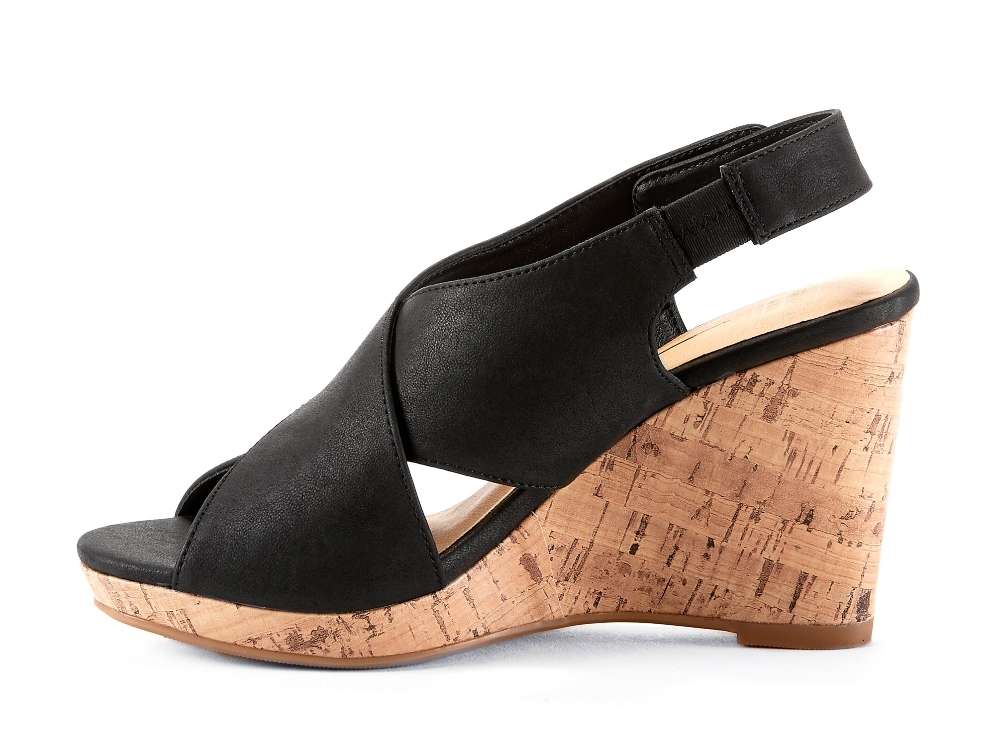 Yellow Shoes | Womens-Sandals-Dress-High Wedge/Ankle strap | Vittoria | 