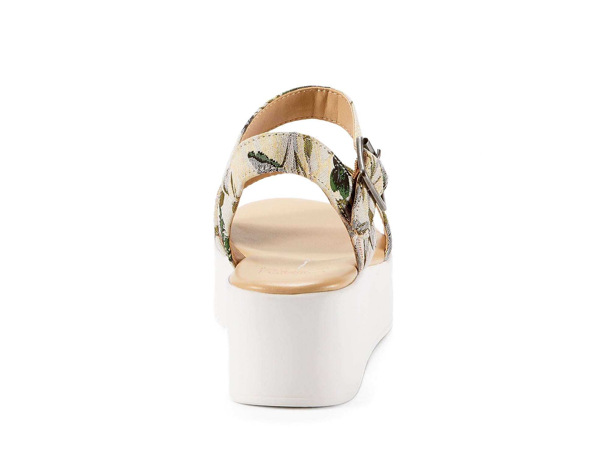 Yellow Shoes | Womens-Sandals-Casual-Med Wedge/Ankle strap | Elevate T | 