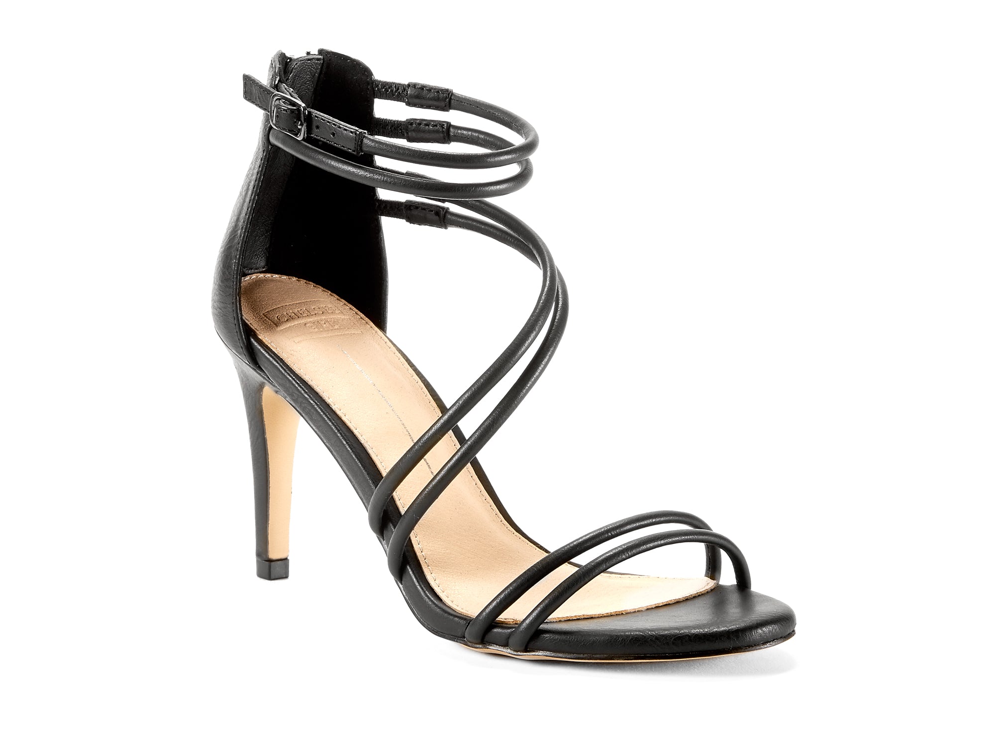 Yellow Shoes | Womens-Sandals-Dress-Med Heel/Ankle strap | Strapyy | 