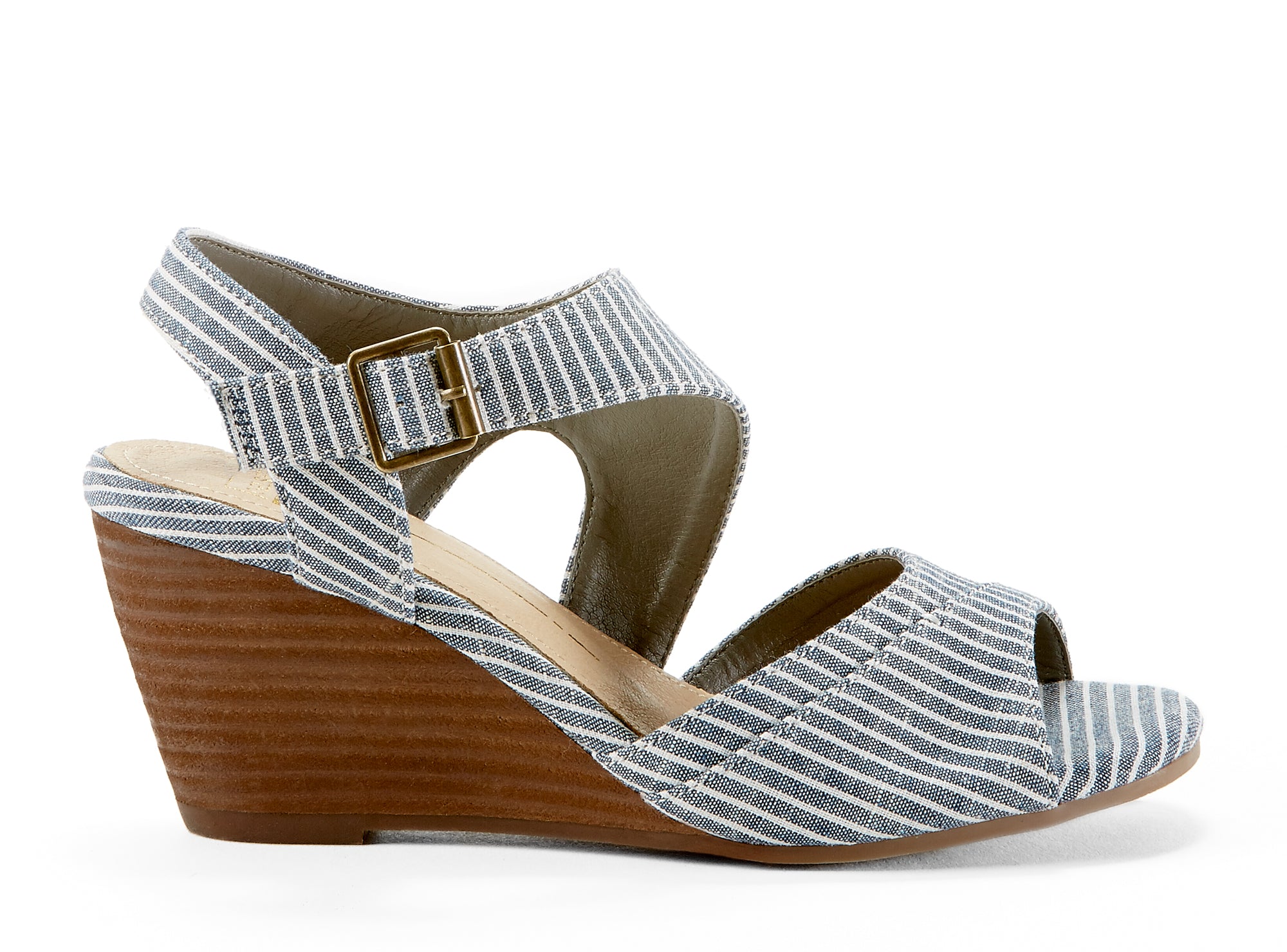 Yellow Shoes | Womens-Sandals-Dress-Med Wedge/Ankle strap | Moonlight | 