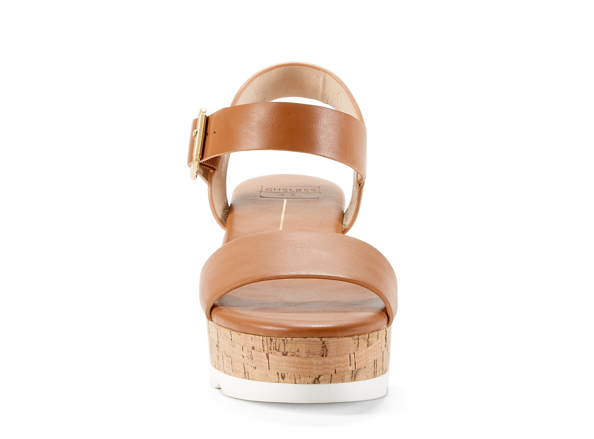 Yellow Shoes | Womens-Sandals-Casual-Med Wedge/Ankle strap | Wooly | 