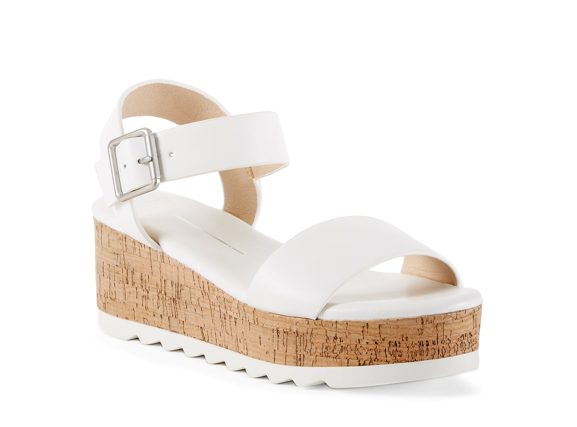 Yellow Shoes | Womens-Sandals-Casual-Med Wedge/Ankle strap | Wooly | 