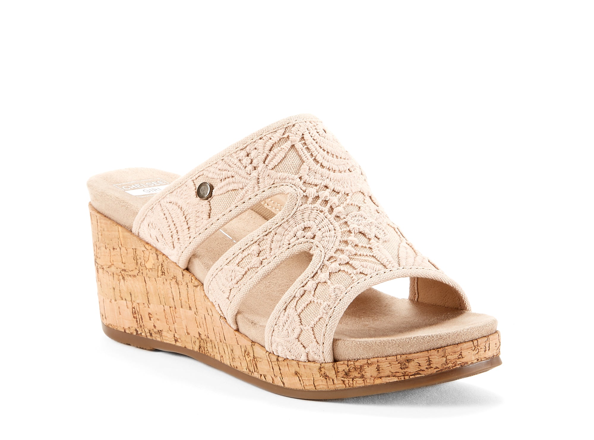 Yellow Shoes | Womens-Sandals-Casual-Med Wedge/Slide | Locanda | 