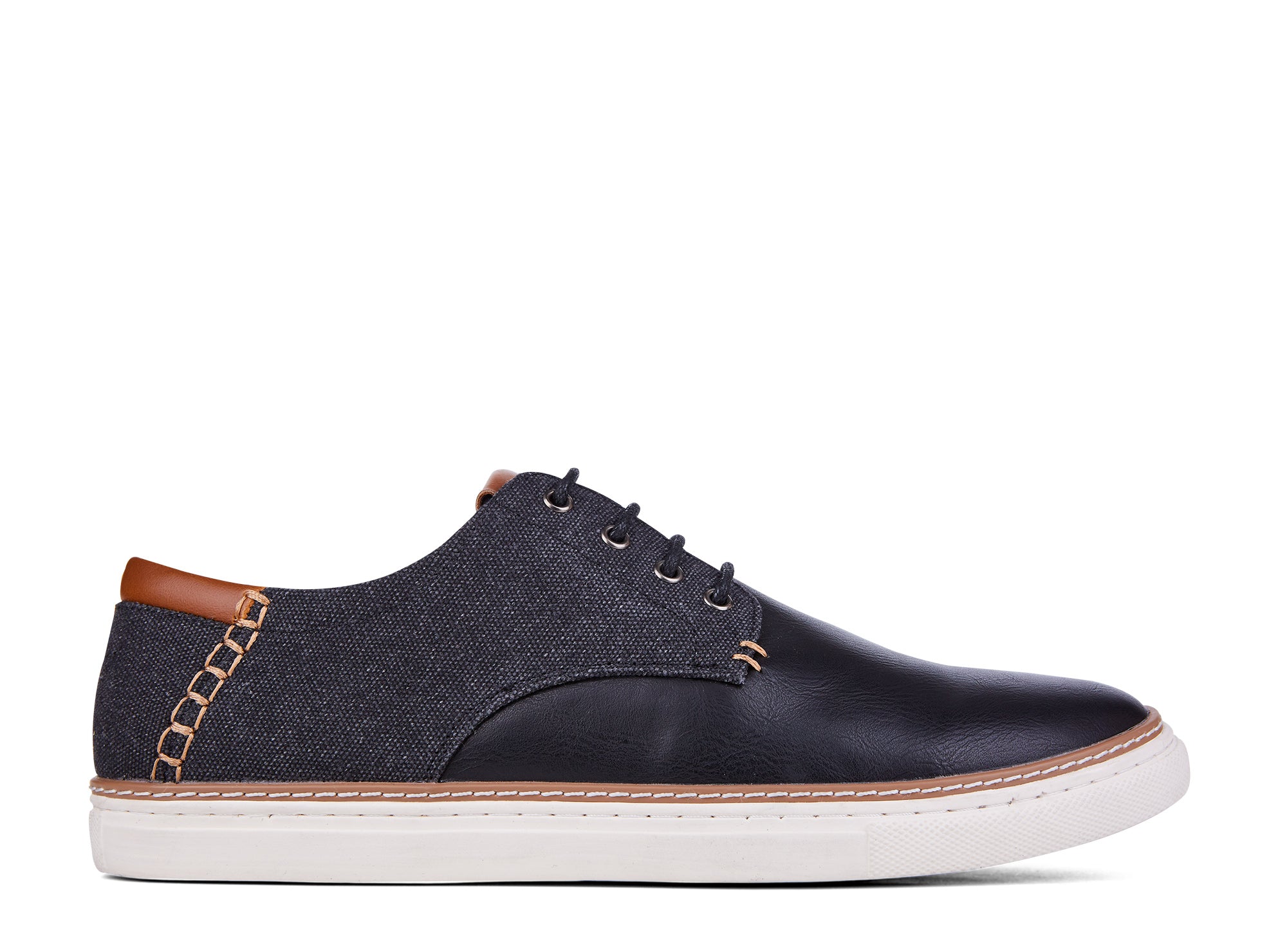 Yellow Shoes | Mens-Shoes-Casual-Laced | Stitches | 