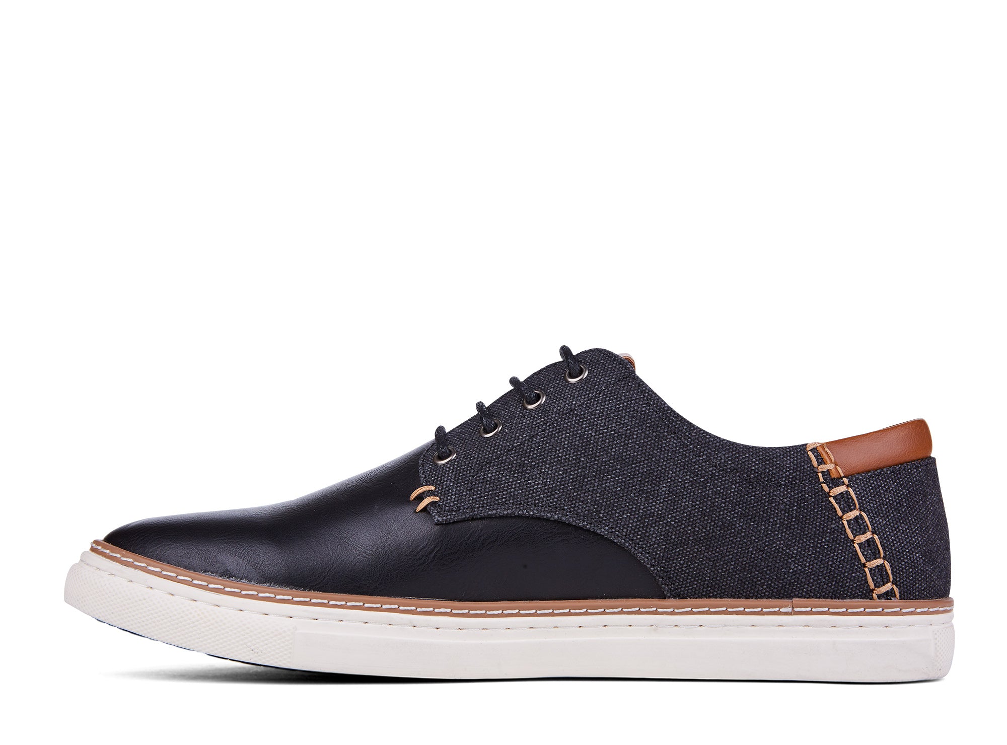 Yellow Shoes | Mens-Shoes-Casual-Laced | Stitches | 