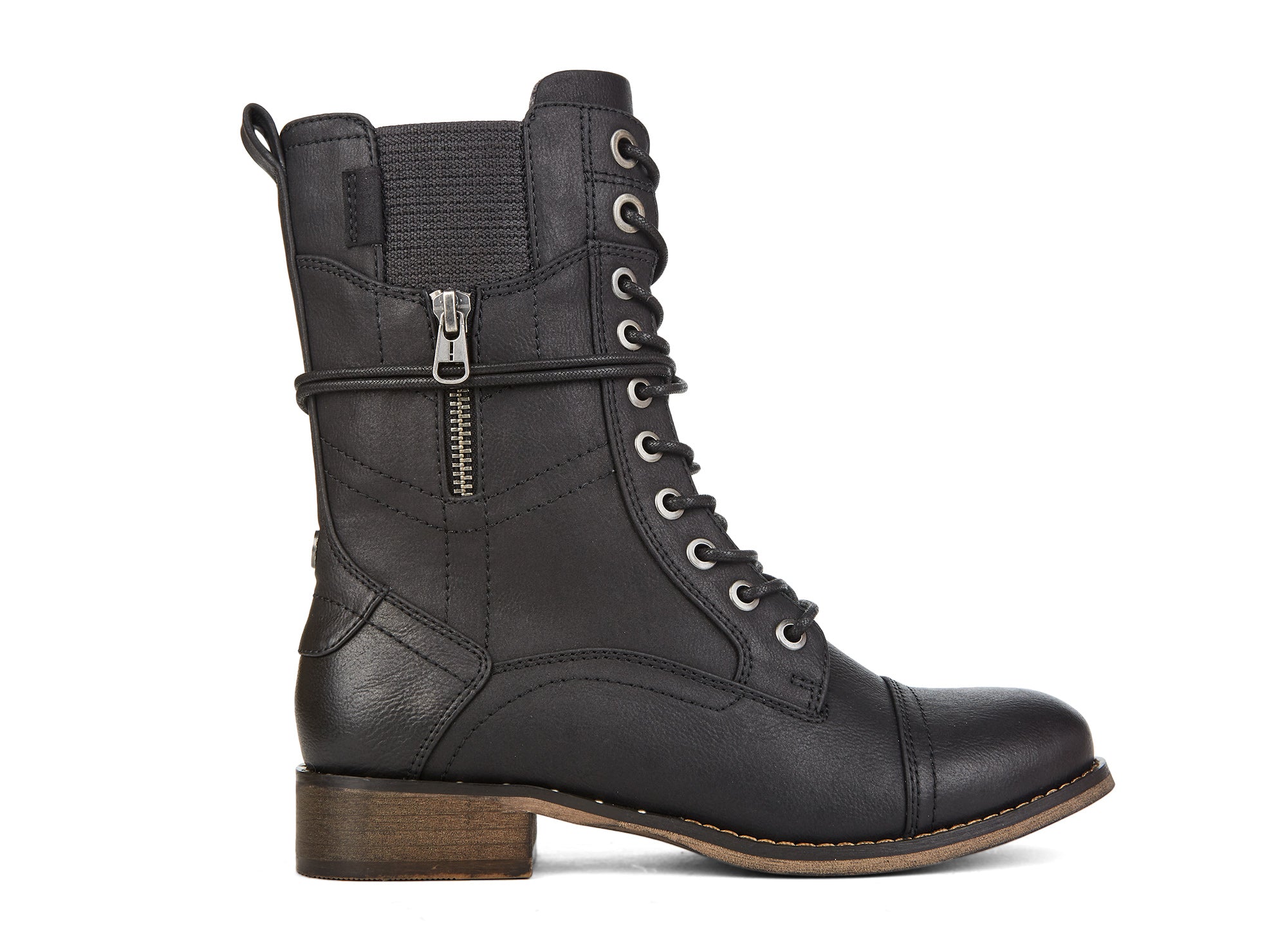 Yellow Shoes | Womens-Light Boots-Casual-Med Shaft & Low Heel | Revolutionn | 