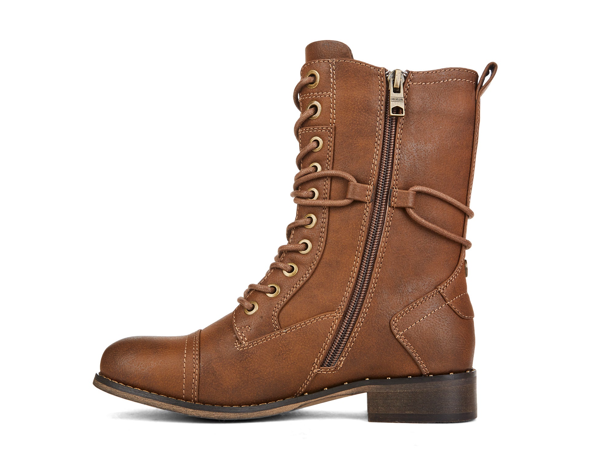 Yellow Shoes | Womens-Light Boots-Casual-Med Shaft & Low Heel | Revolutionn | 