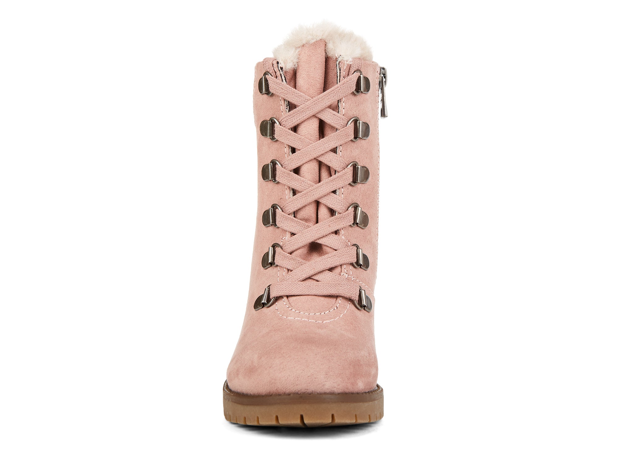 Yellow Shoes | Womens-Winter Boots-Casual-Low Shaft & Med Heel | Backwards | 