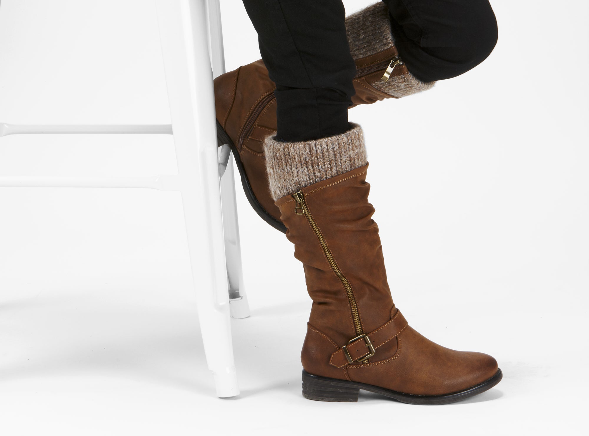 Yellow Shoes | Missy-Light Boots-Casual-Flat & High Shaft | Orla Jr | 