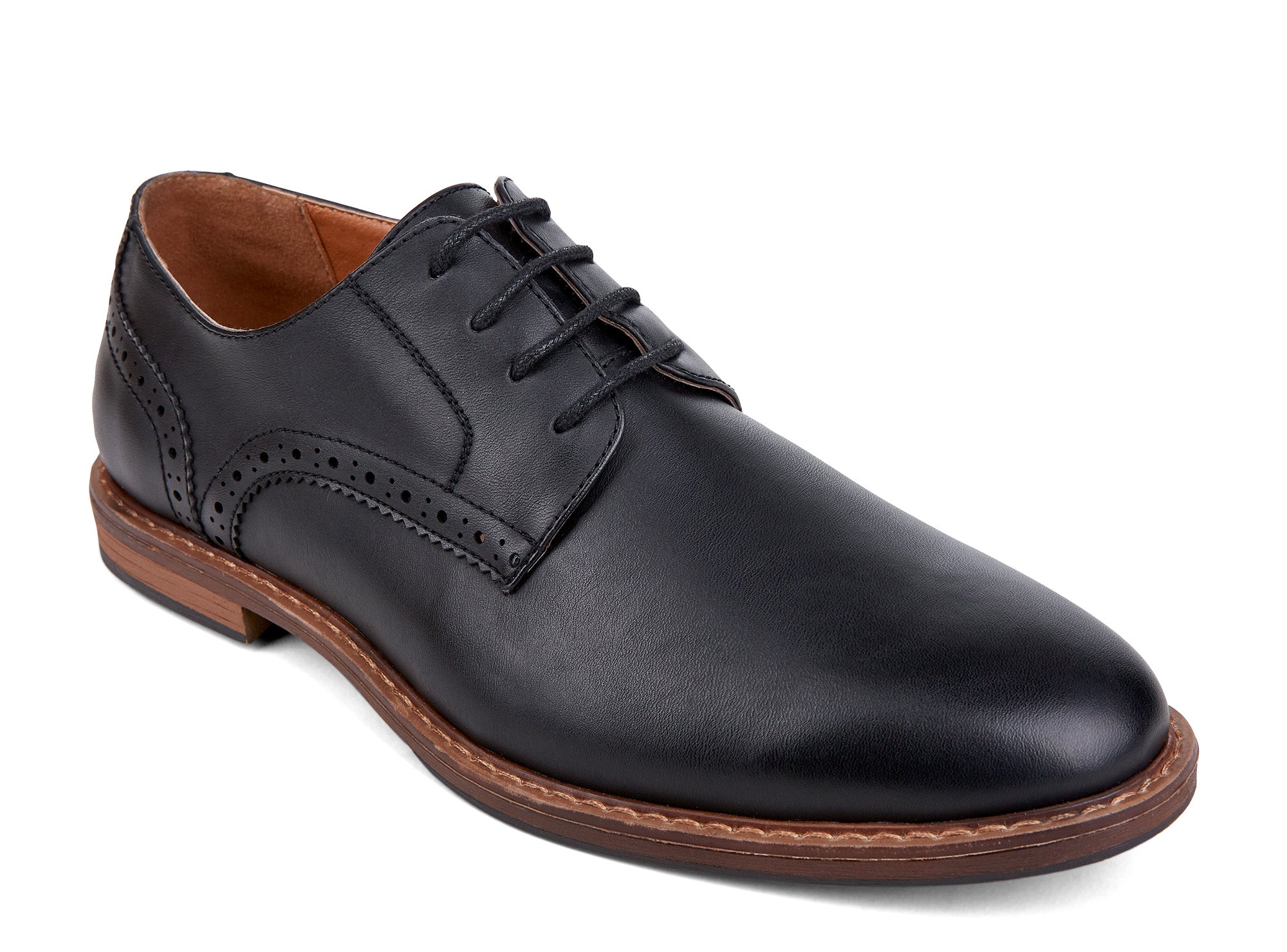 Yellow Shoes | Mens-Shoes-Semi-Dress-Laced | Brett | 