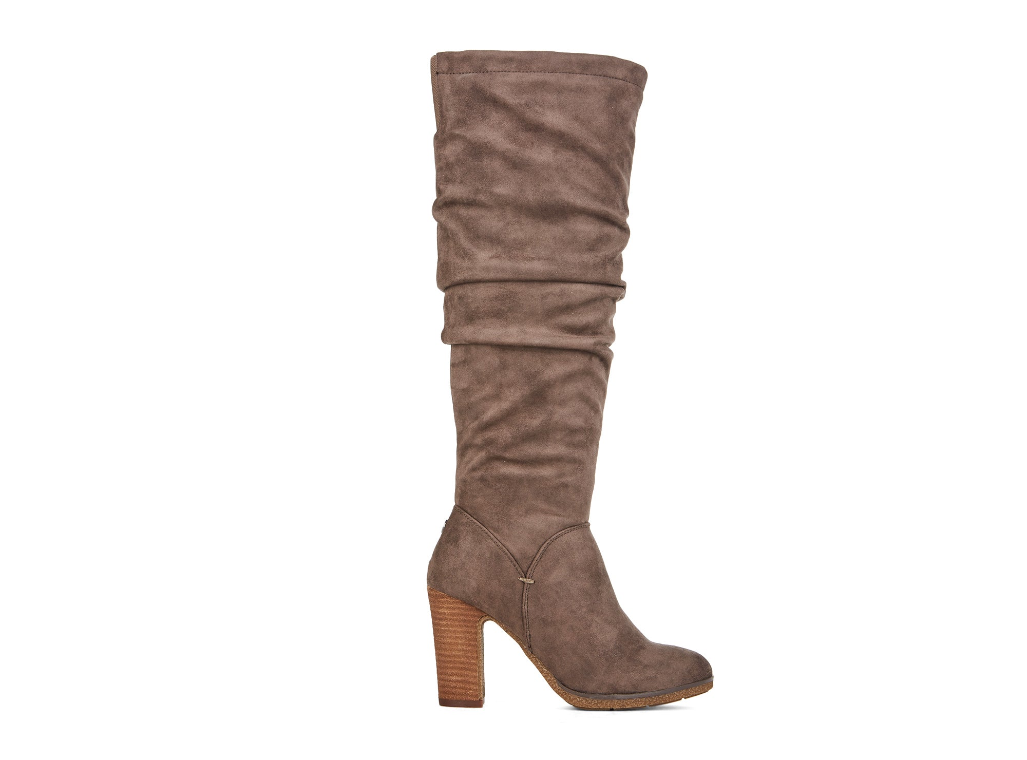 Yellow Shoes | Womens-Light Boots-Casual-High Shaft & Med Heel | Remasteredd | 