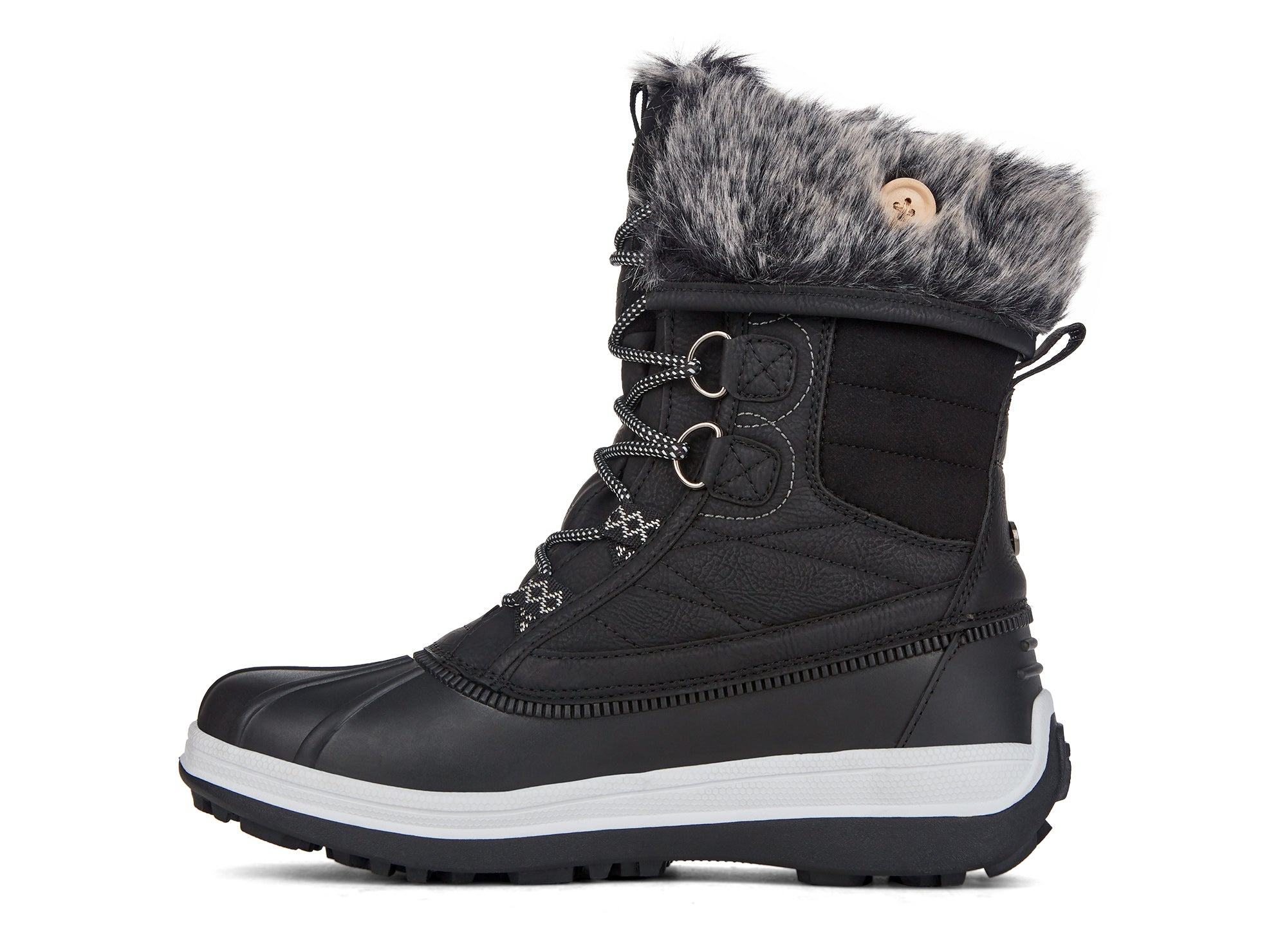 Yellow Shoes | Womens-Winter Boots-Athletic-High | Chalet Star Mid | 