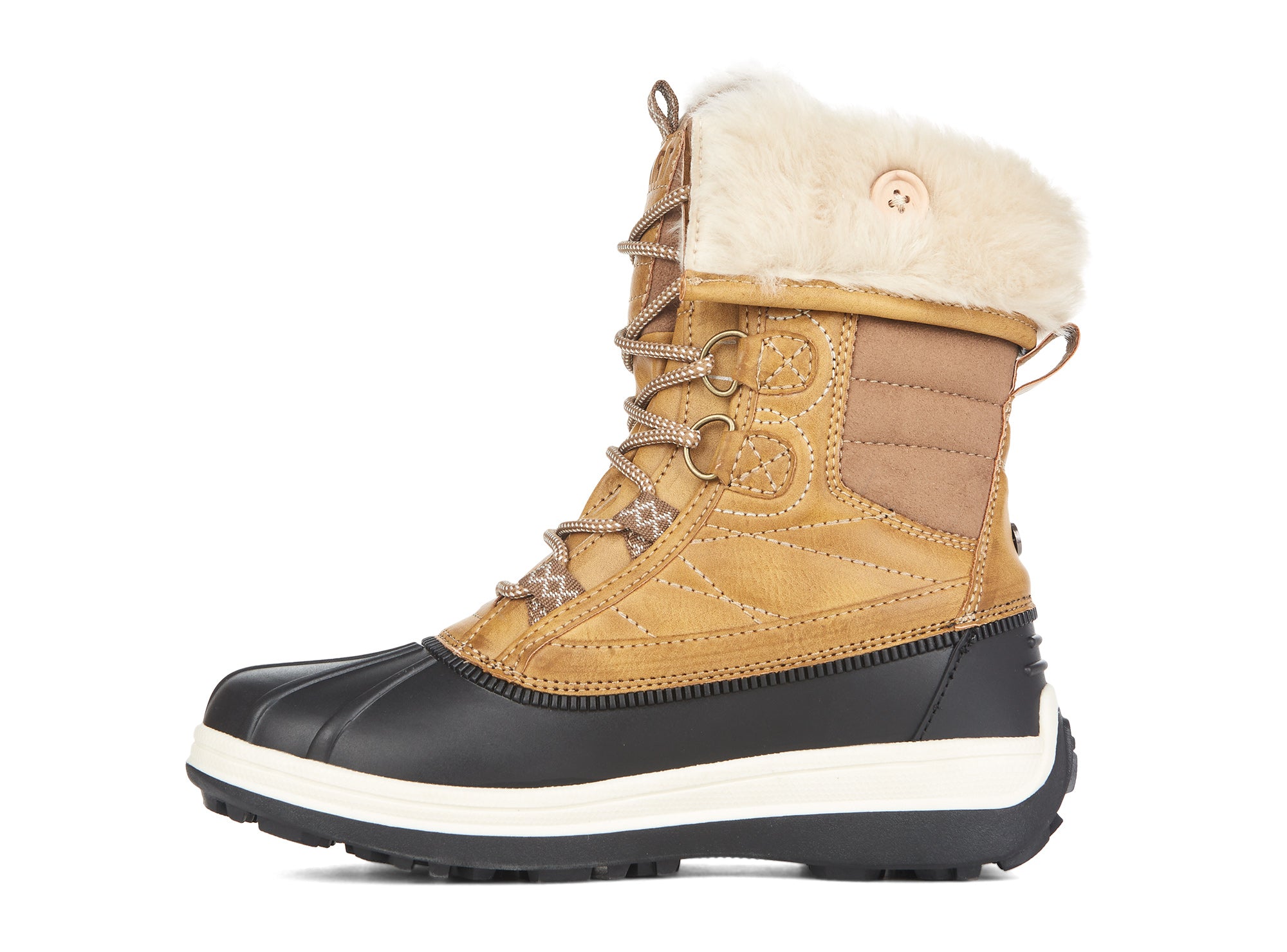 Yellow Shoes | Womens-Winter Boots-Athletic-High | Chalet Star Mid | 