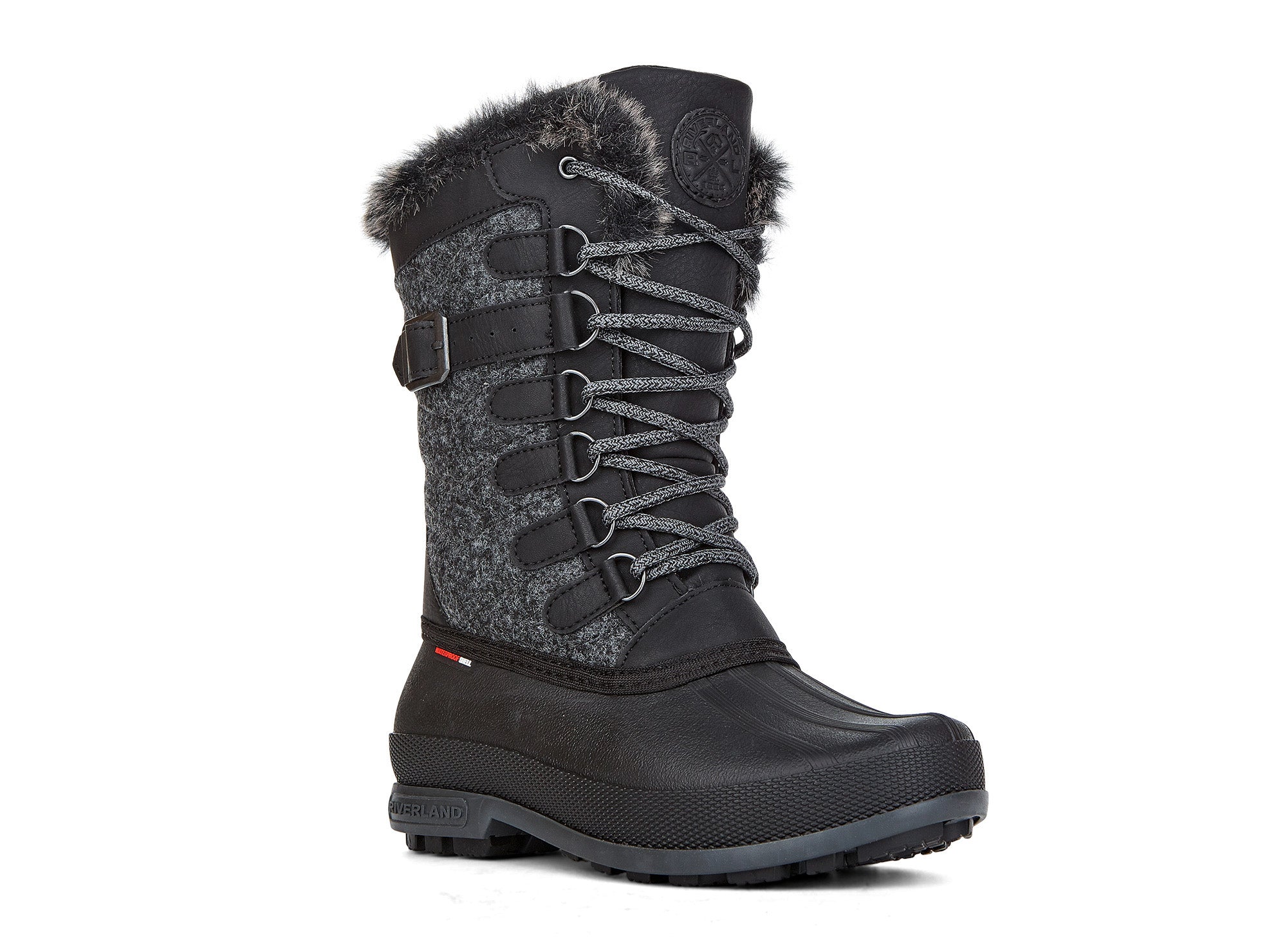 Yellow Shoes | Womens-Winter Boots-Snow Sports-Feltpack | Kelli | 