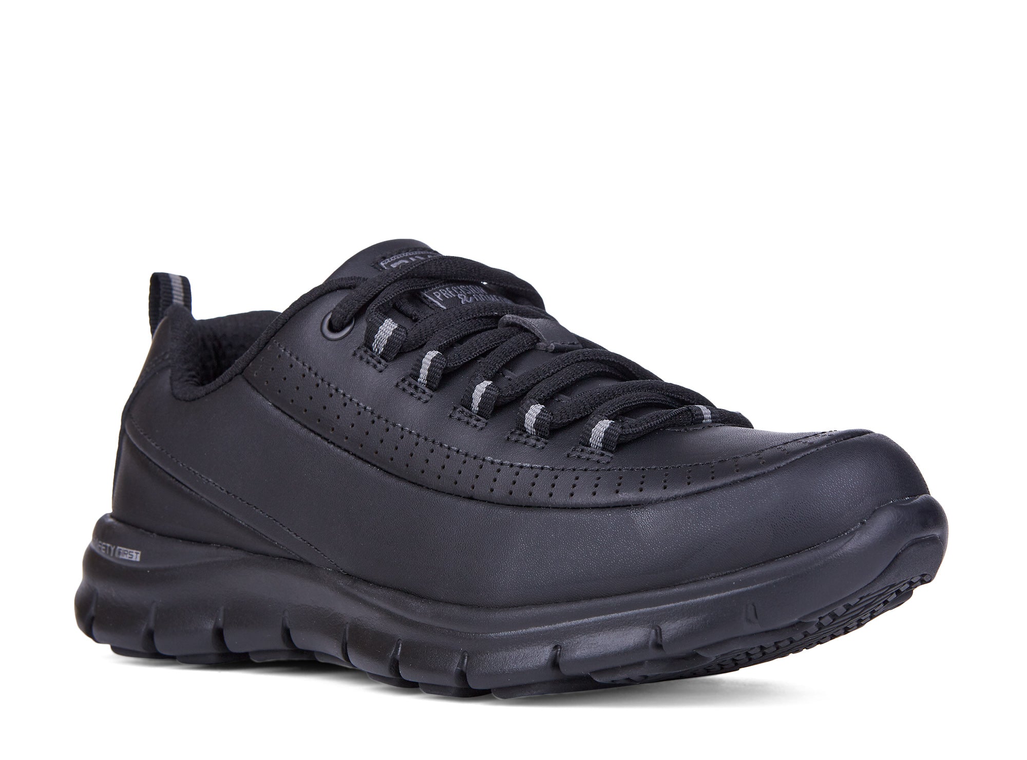 Yellow Shoes | Womens-Shoes-Duty-Wedge-Low | On Duty Lace Up | 