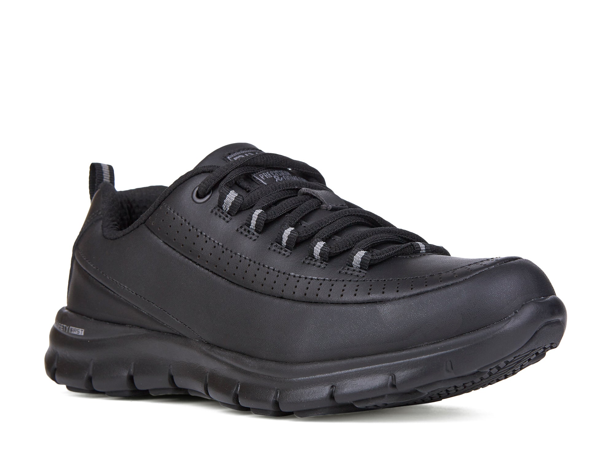 Yellow Shoes | Womens-Shoes-Duty-Wedge-Low | On Duty Lace Up | 