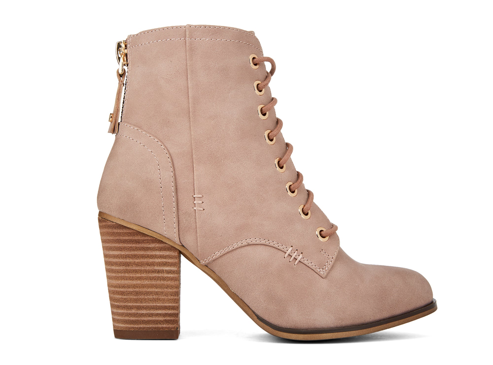 Yellow Shoes | Womens-Light Boots-Casual-Low Shaft & Med Heel | Finesse | 