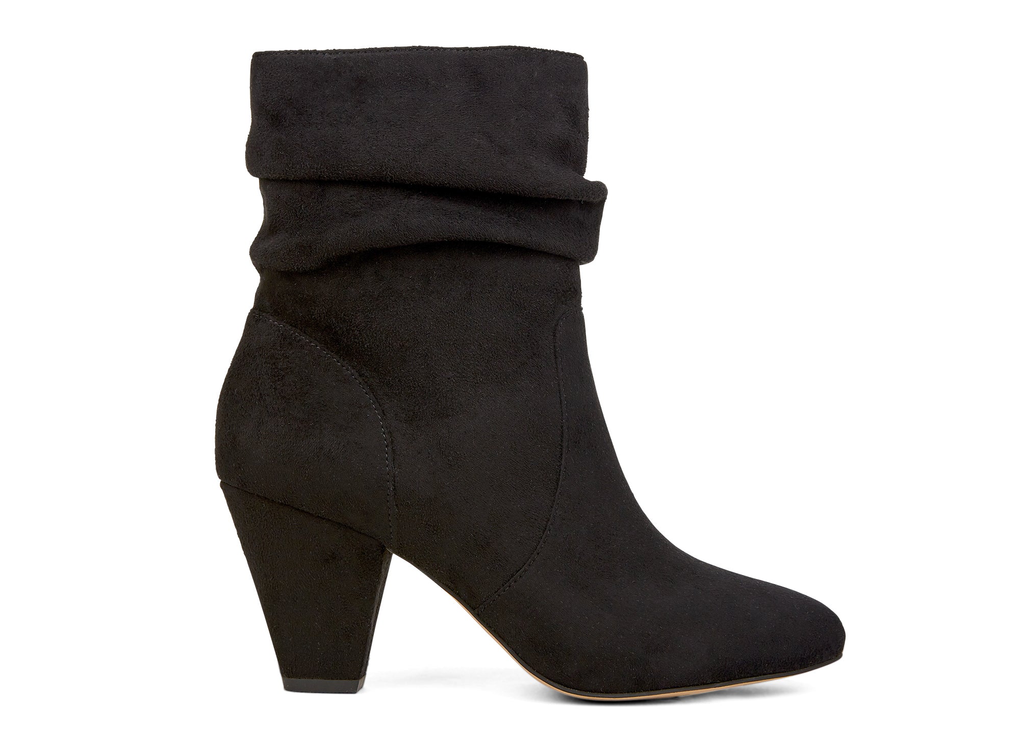 Yellow Shoes | Womens-Light Boots-Dress-Low Shaft & Med Heel | Venturaa | 