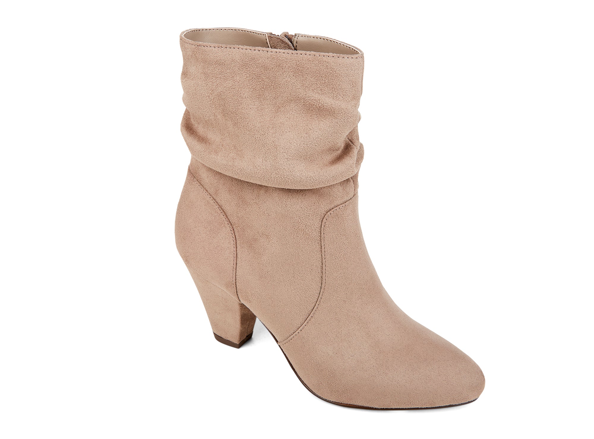 Yellow Shoes | Womens-Light Boots-Dress-Low Shaft & Med Heel | Venturaa | 
