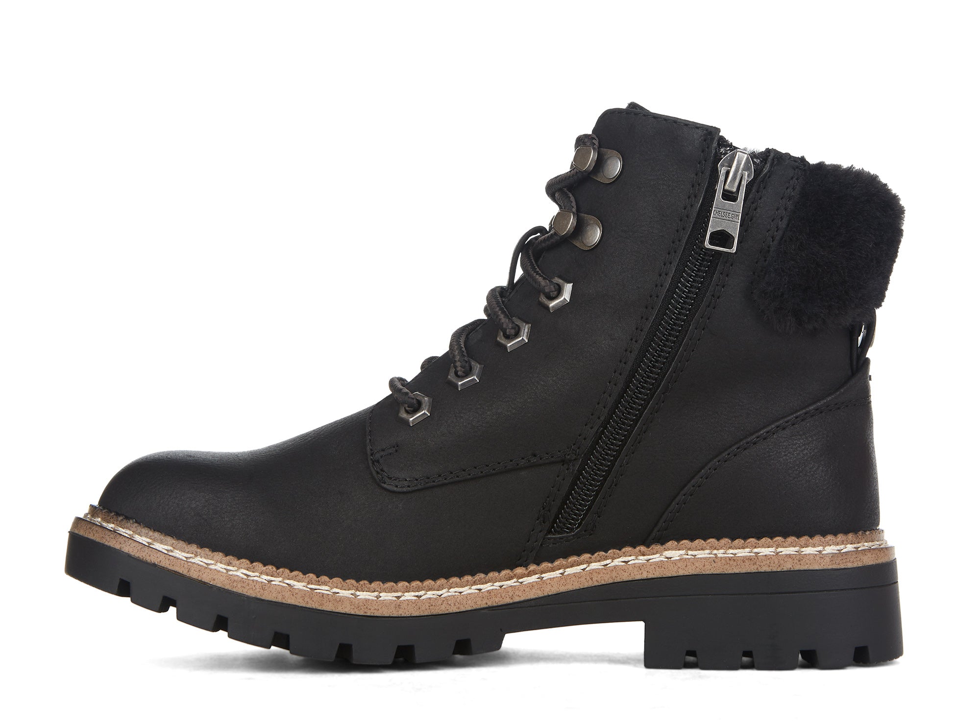 Yellow Shoes | Womens-Winter Boots-Casual-Low Shaft & Low Heel | Gather | 