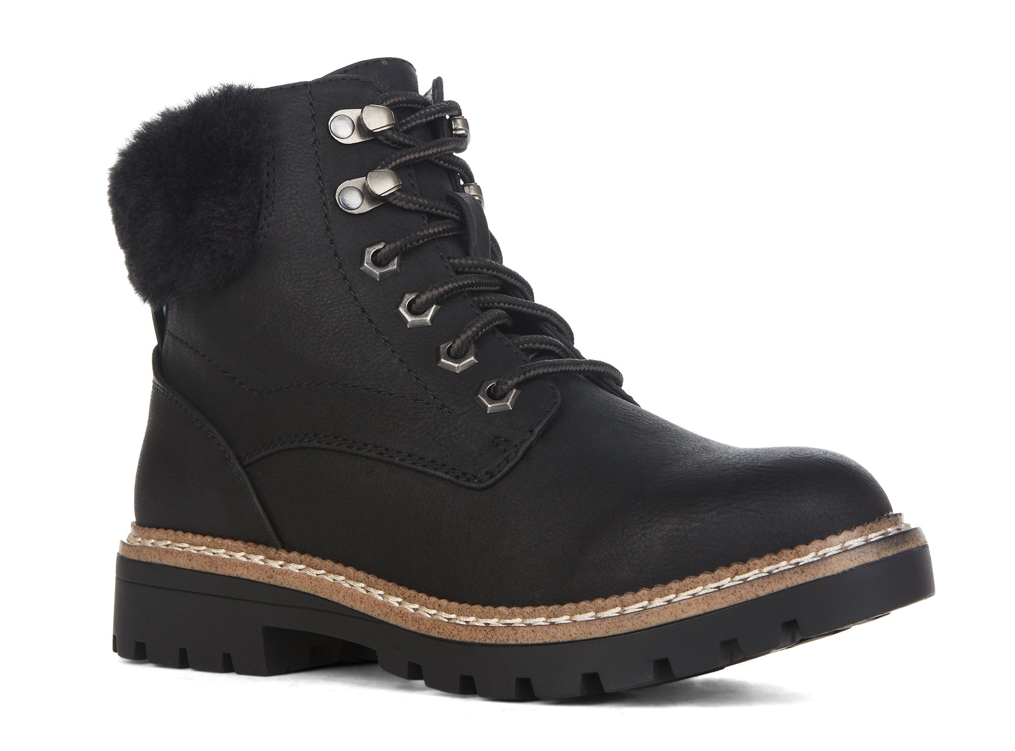 Yellow Shoes | Womens-Winter Boots-Casual-Low Shaft & Low Heel | Gather | 