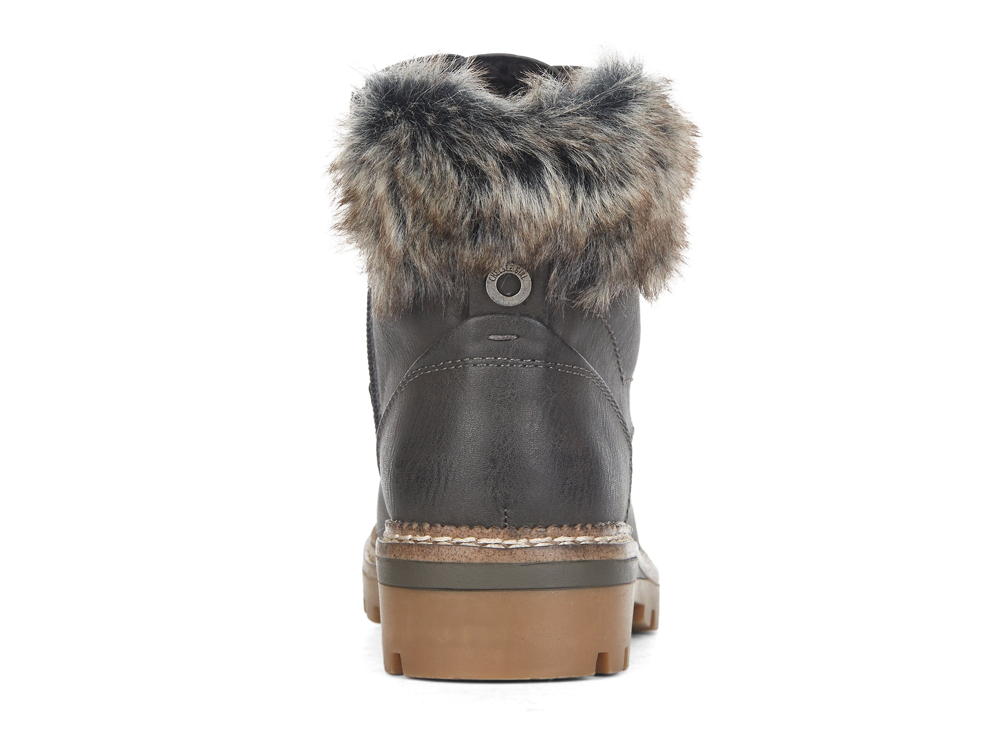 Yellow Shoes | Womens-Winter Boots-Casual-Low Shaft & Low Heel | Gather | 