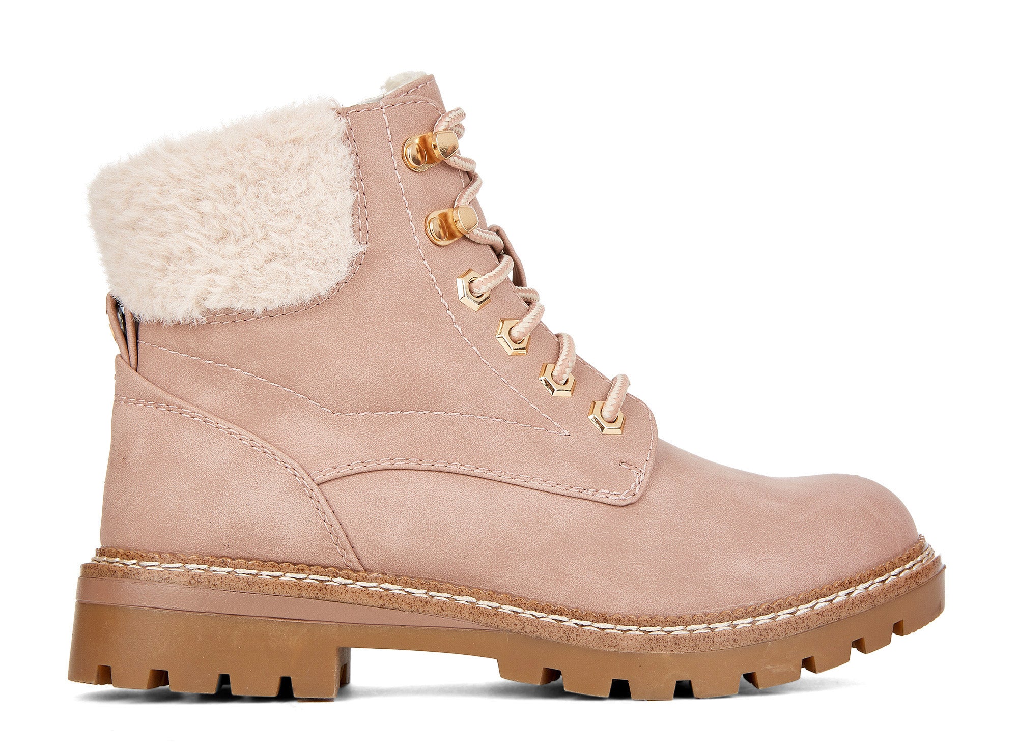 Yellow Shoes | Womens-Winter Boots-Casual-Low Shaft & Low Heel | Gather | 