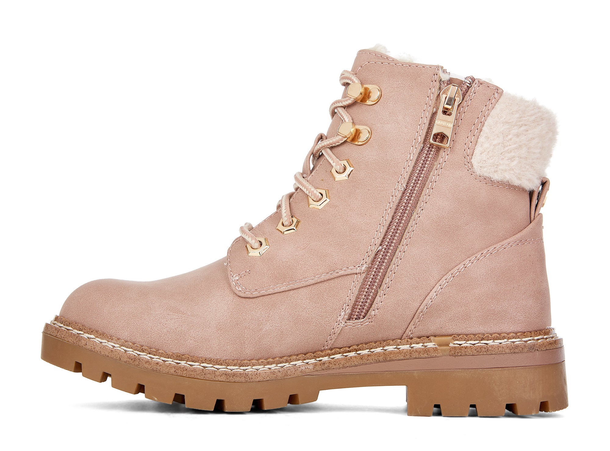 Yellow Shoes | Womens-Winter Boots-Casual-Low Shaft & Low Heel | Gather | 