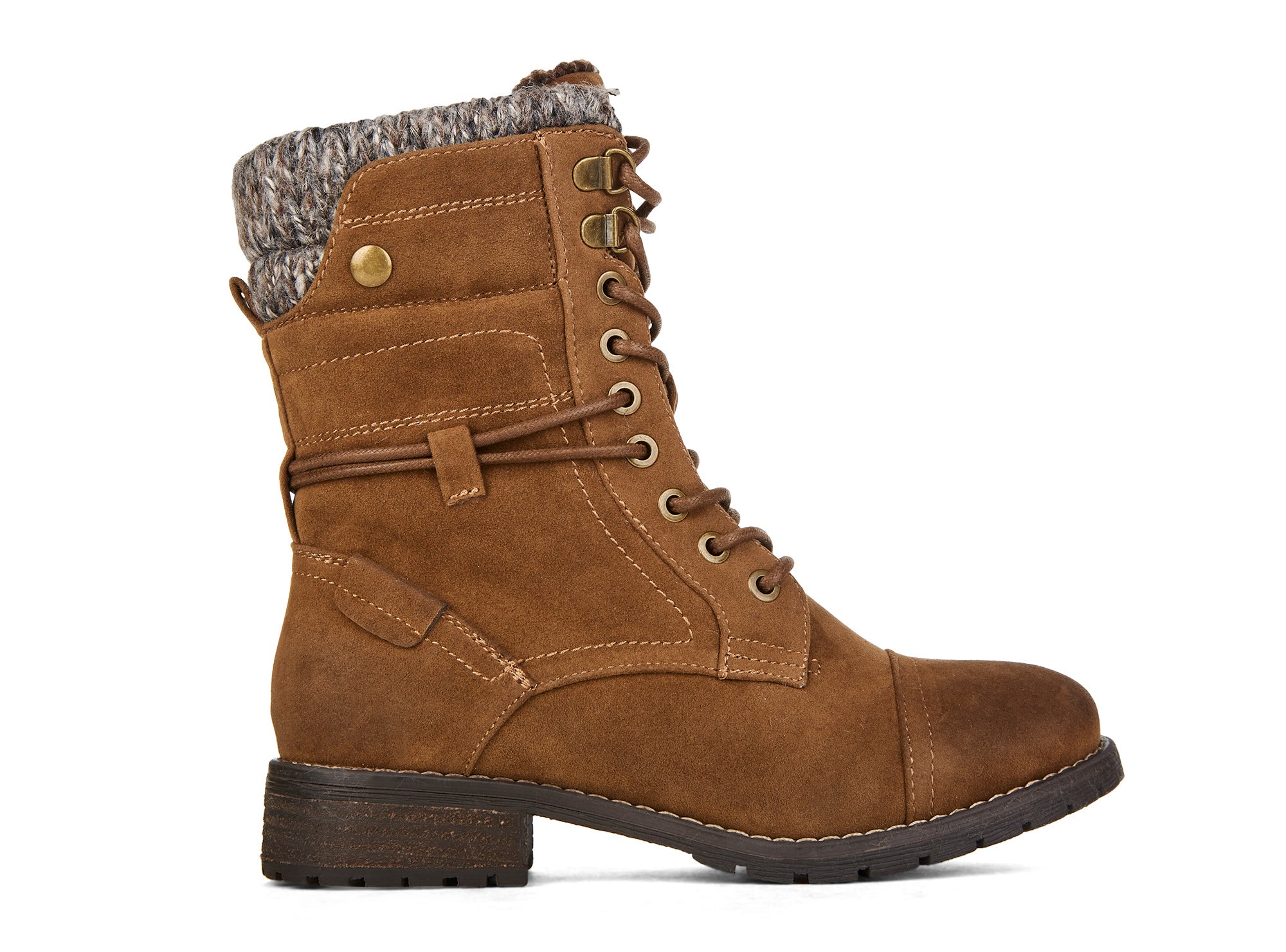 Yellow Shoes | Womens-Winter Boots-Casual-Low Shaft & Low Heel | Nationale | 
