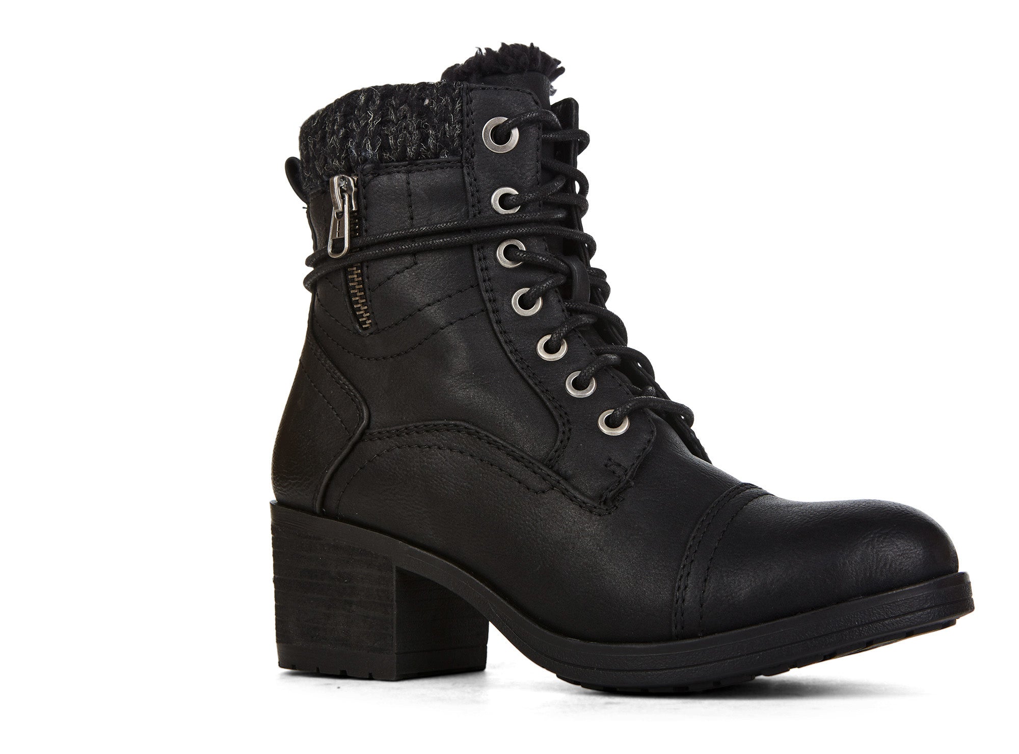 Yellow Shoes | Womens-Winter Boots-Casual-Low Shaft & Med Heel | Territory | 