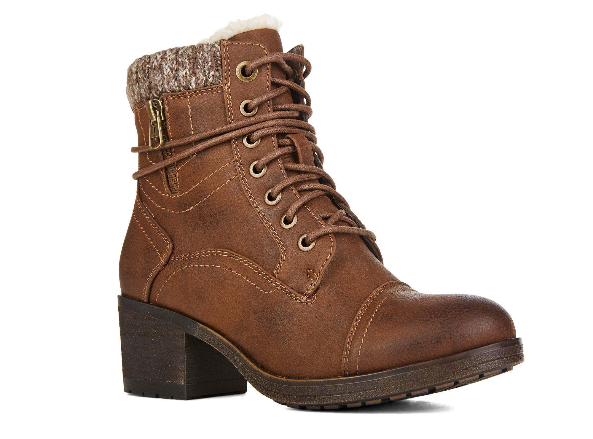 Yellow Shoes | Womens-Winter Boots-Casual-Low Shaft & Med Heel | Territory | 