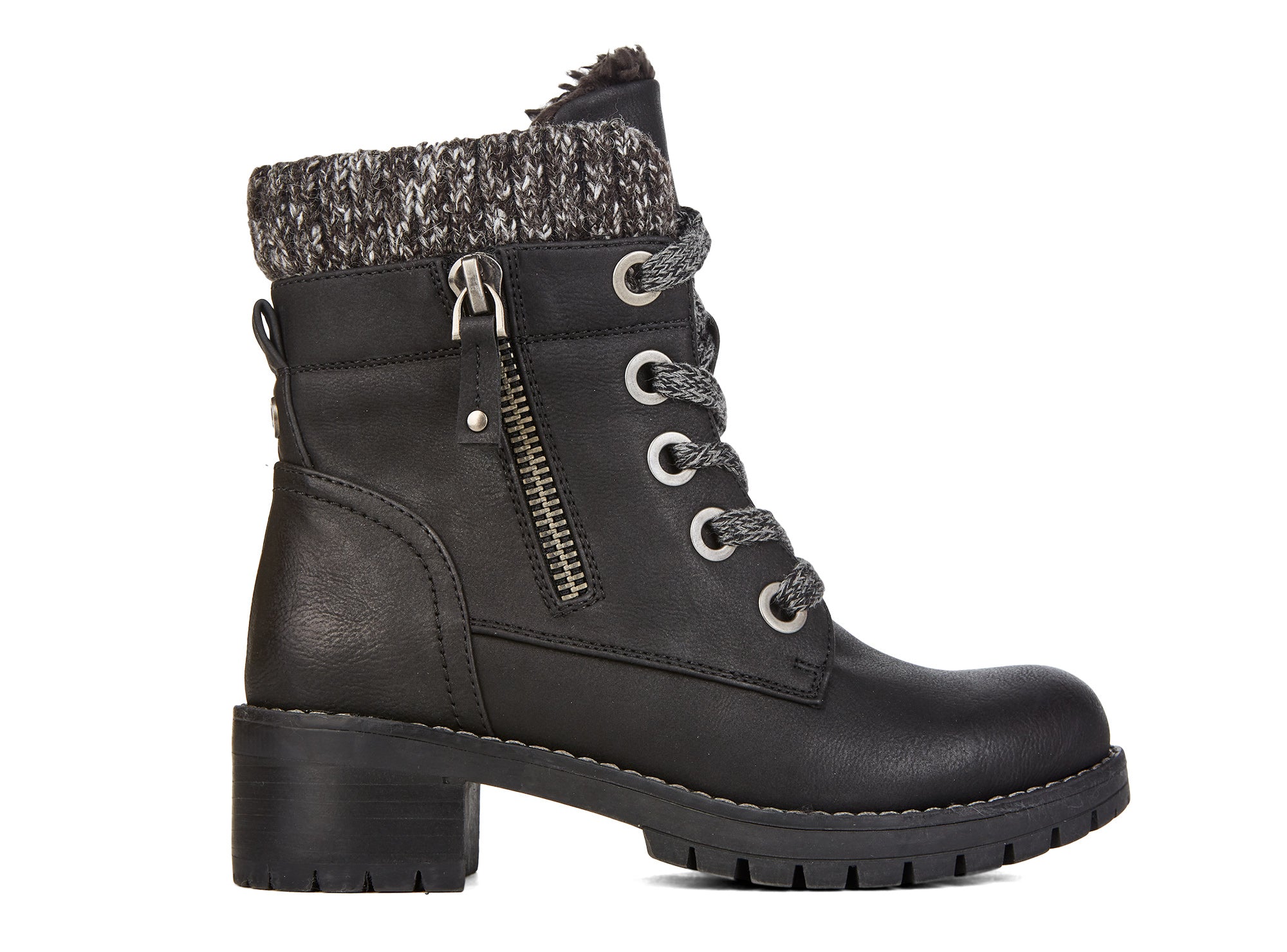 Yellow Shoes | Womens-Winter Boots-Casual-Low Shaft & Med Heel | Parc | 