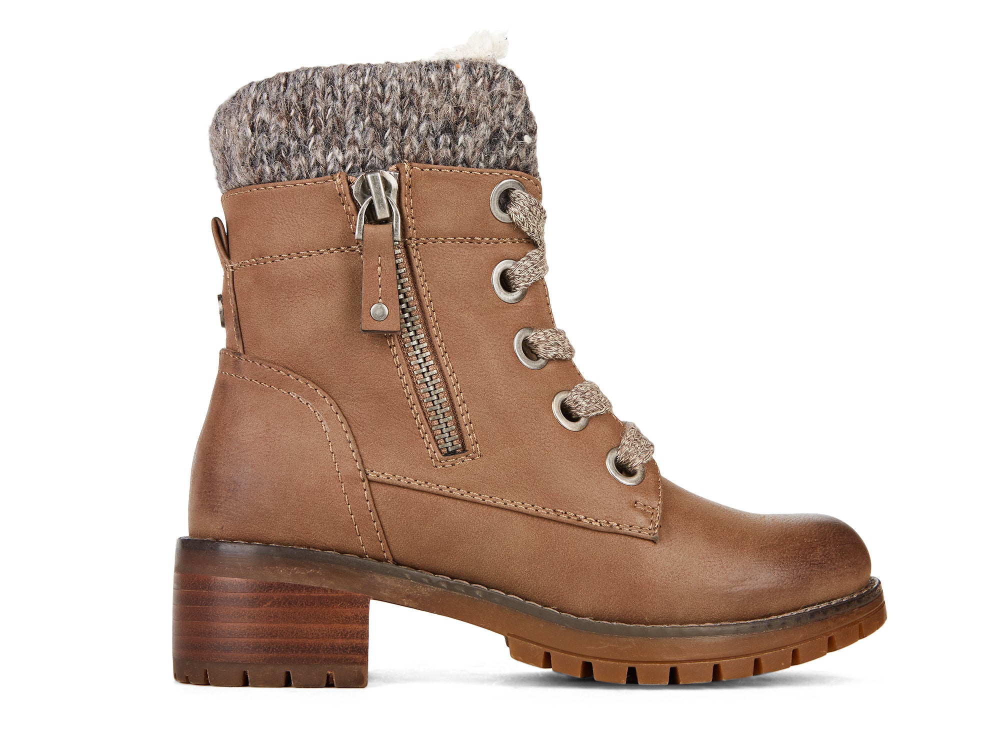 Yellow Shoes | Womens-Winter Boots-Casual-Low Shaft & Med Heel | Parc | 