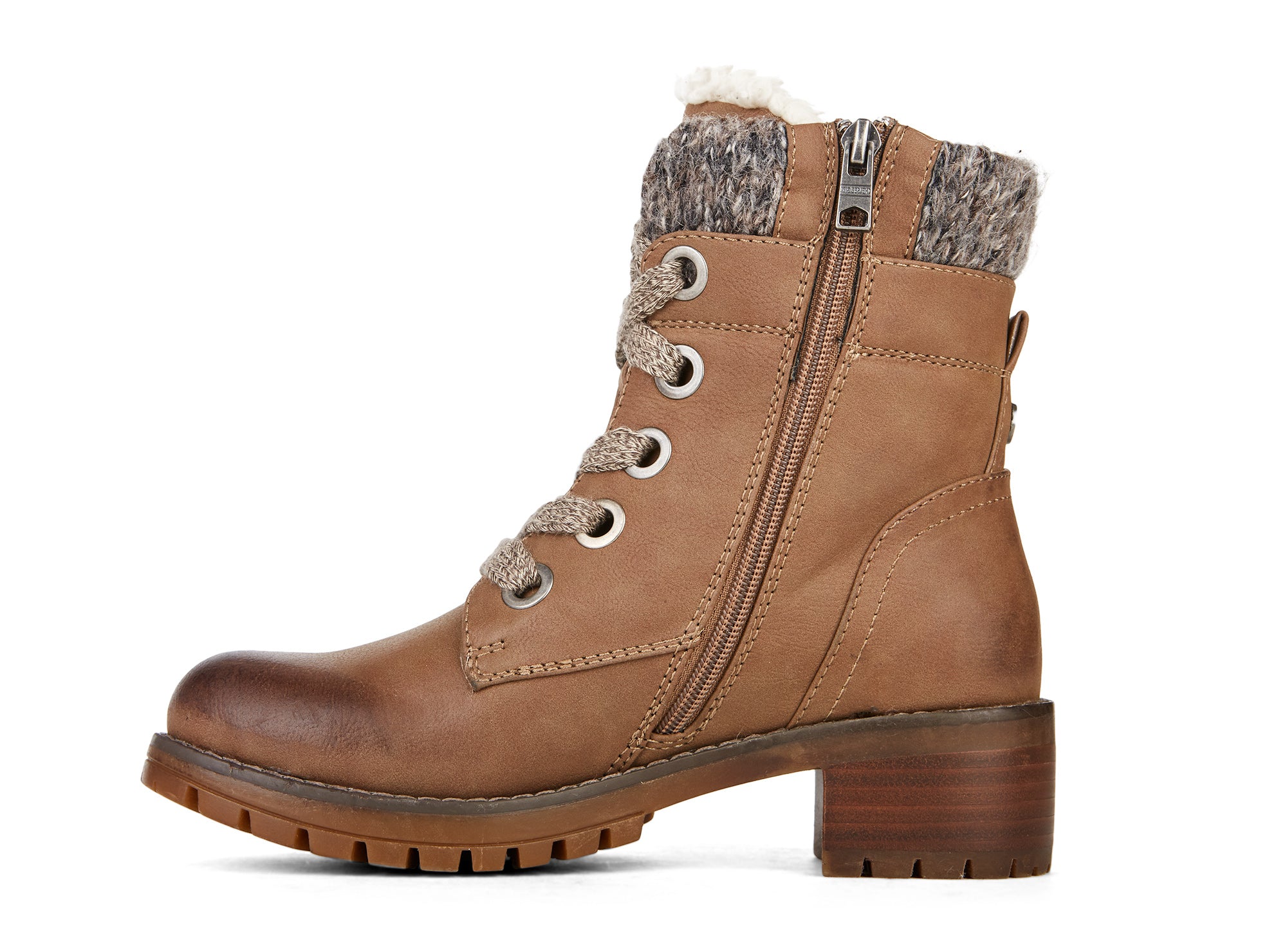 Yellow Shoes | Womens-Winter Boots-Casual-Low Shaft & Med Heel | Parc | 