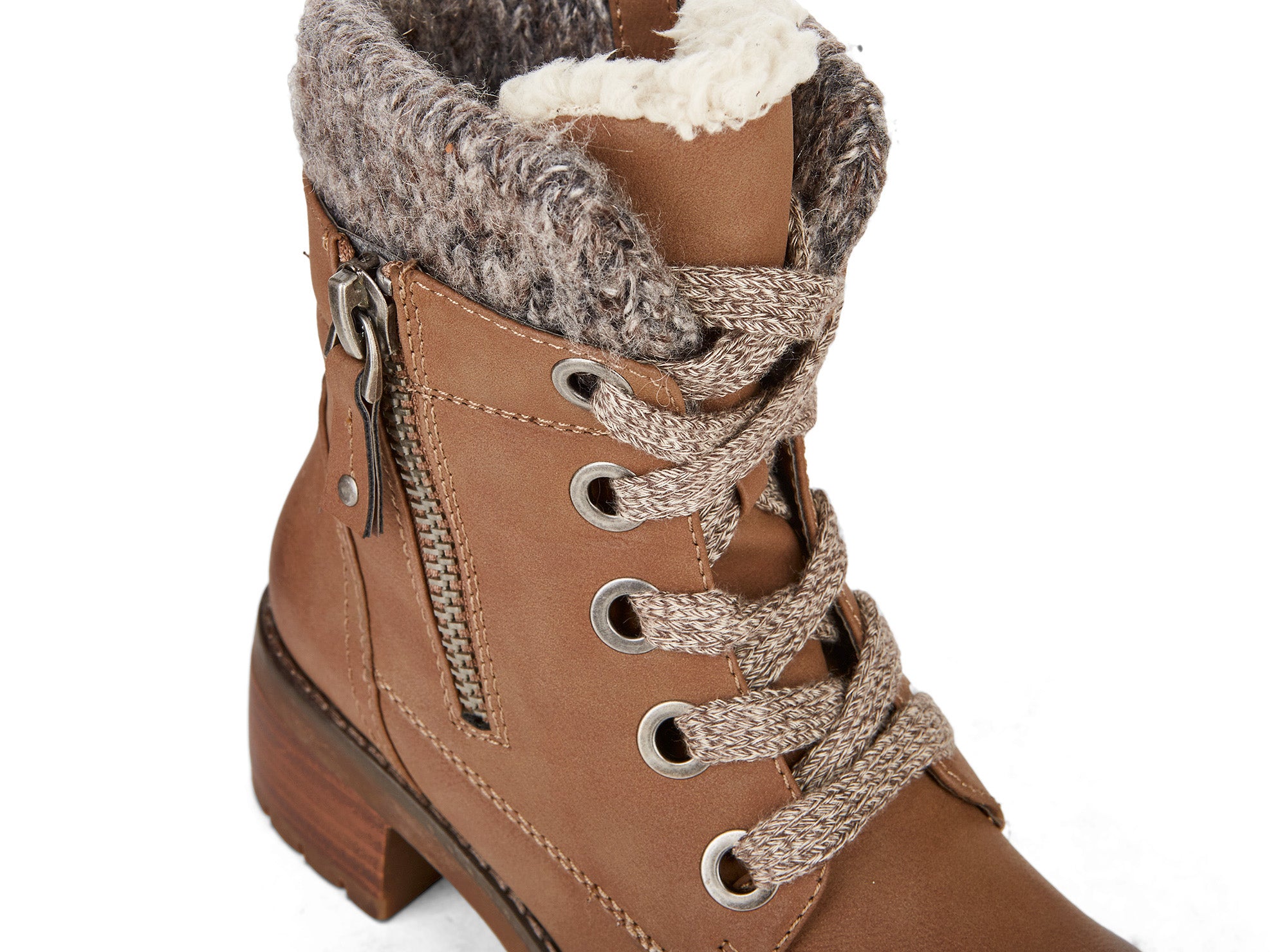 Yellow Shoes | Womens-Winter Boots-Casual-Low Shaft & Med Heel | Parc | 