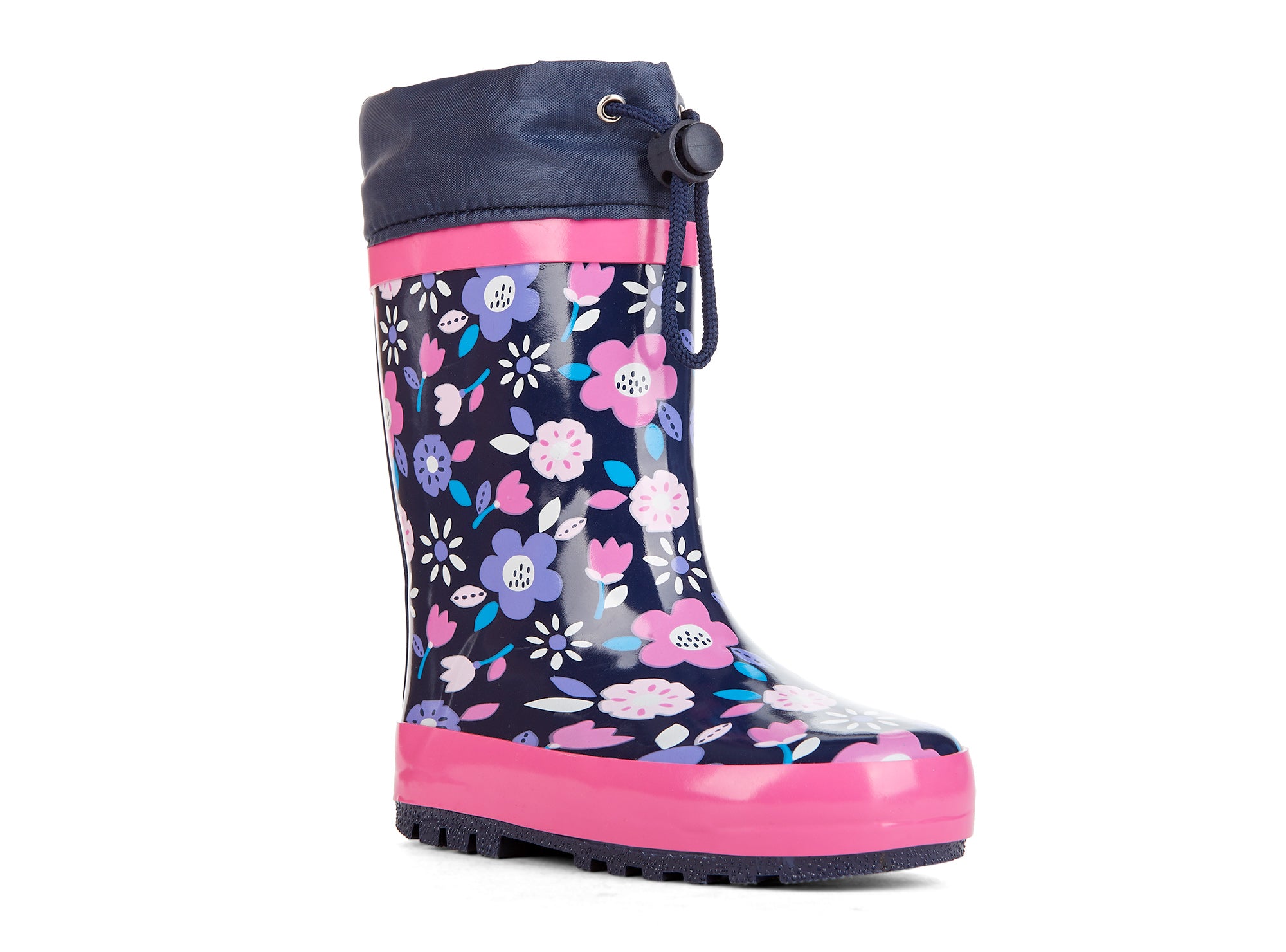 Yellow Shoes | Toddler-Rainwear-Girls-Lined Boot | Delphine | 