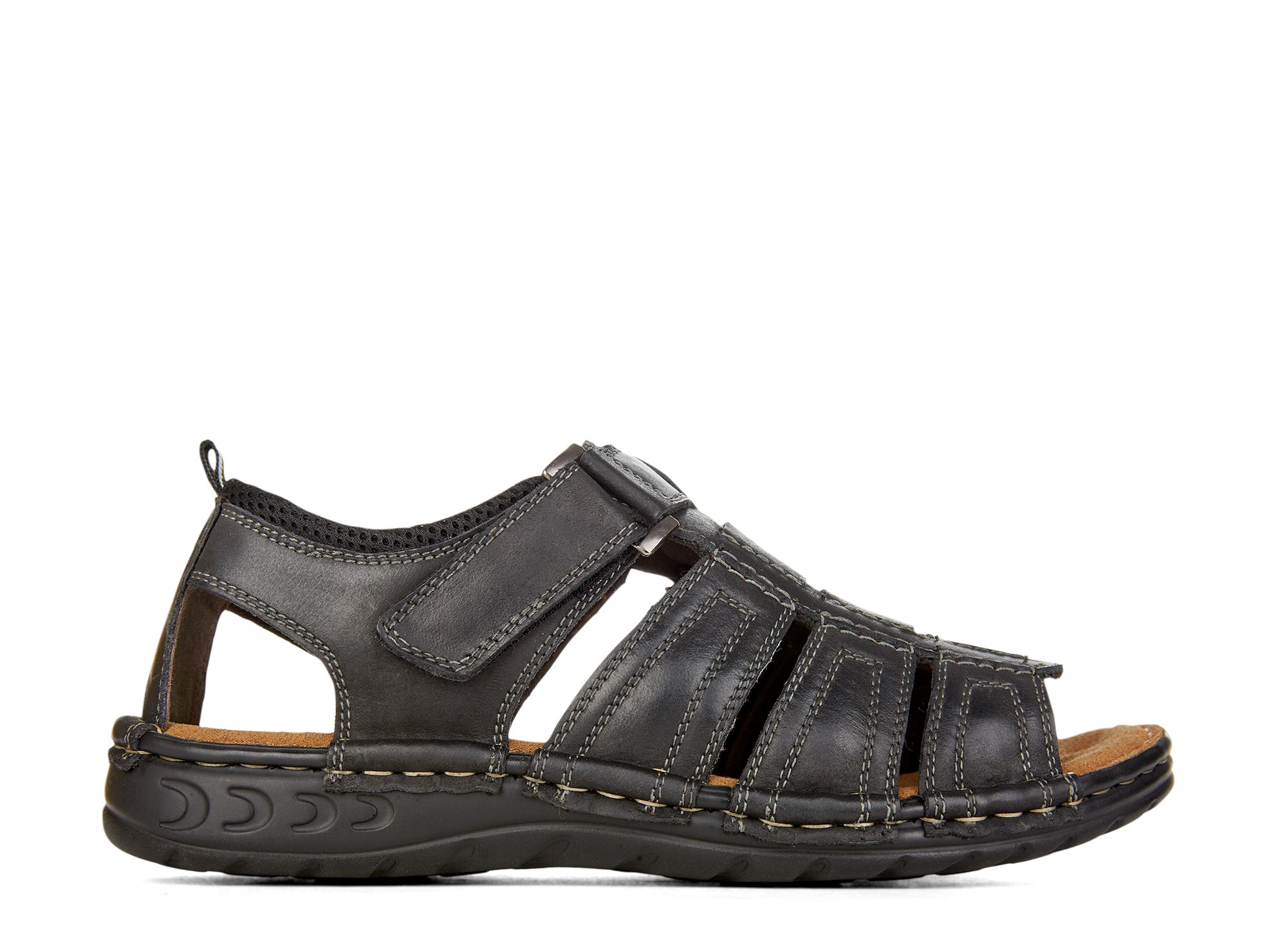 Yellow Shoes | Mens-Sandals-Casual-Fisherman | Coastline | 