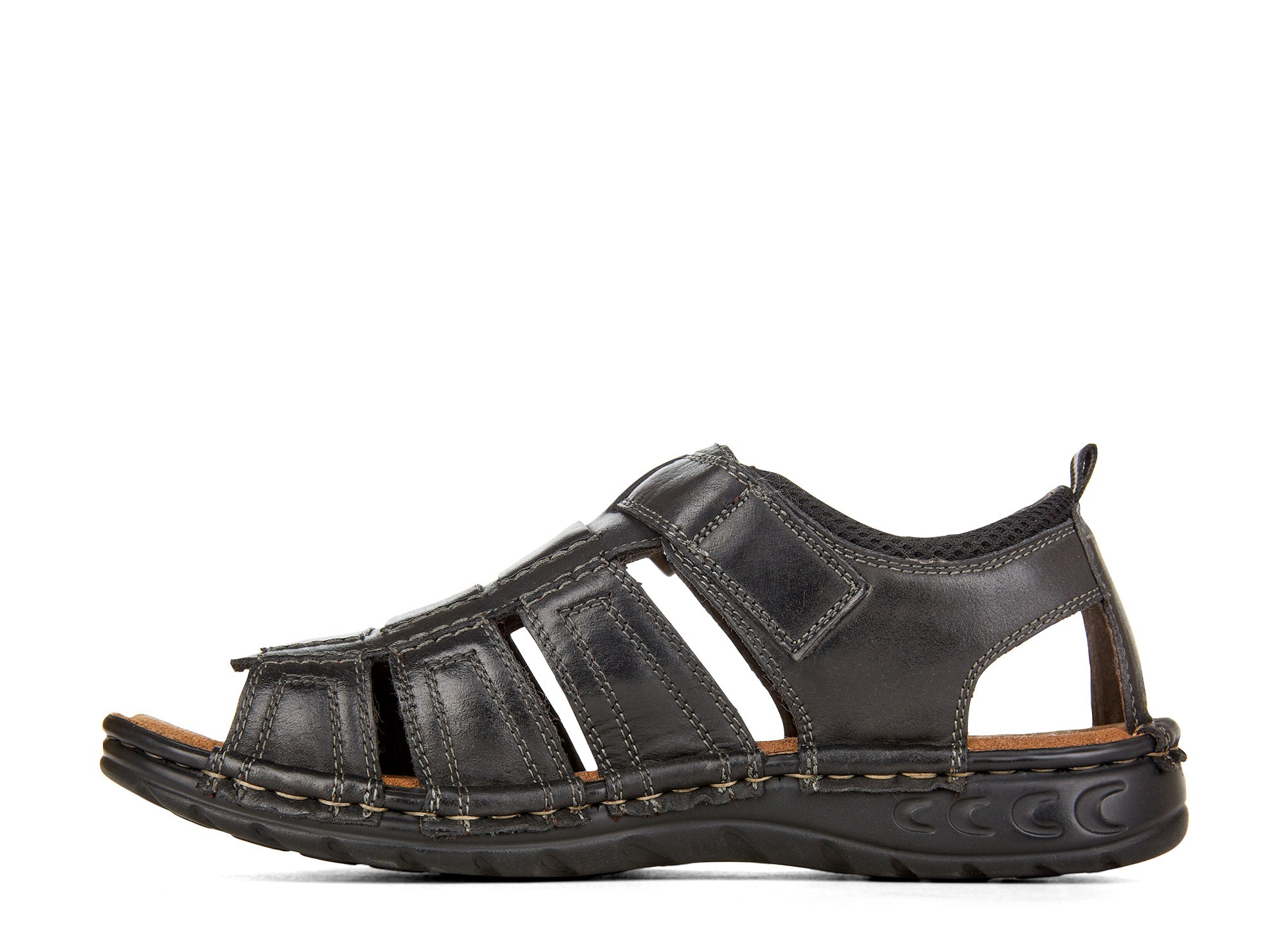 Yellow Shoes | Mens-Sandals-Casual-Fisherman | Coastline | 