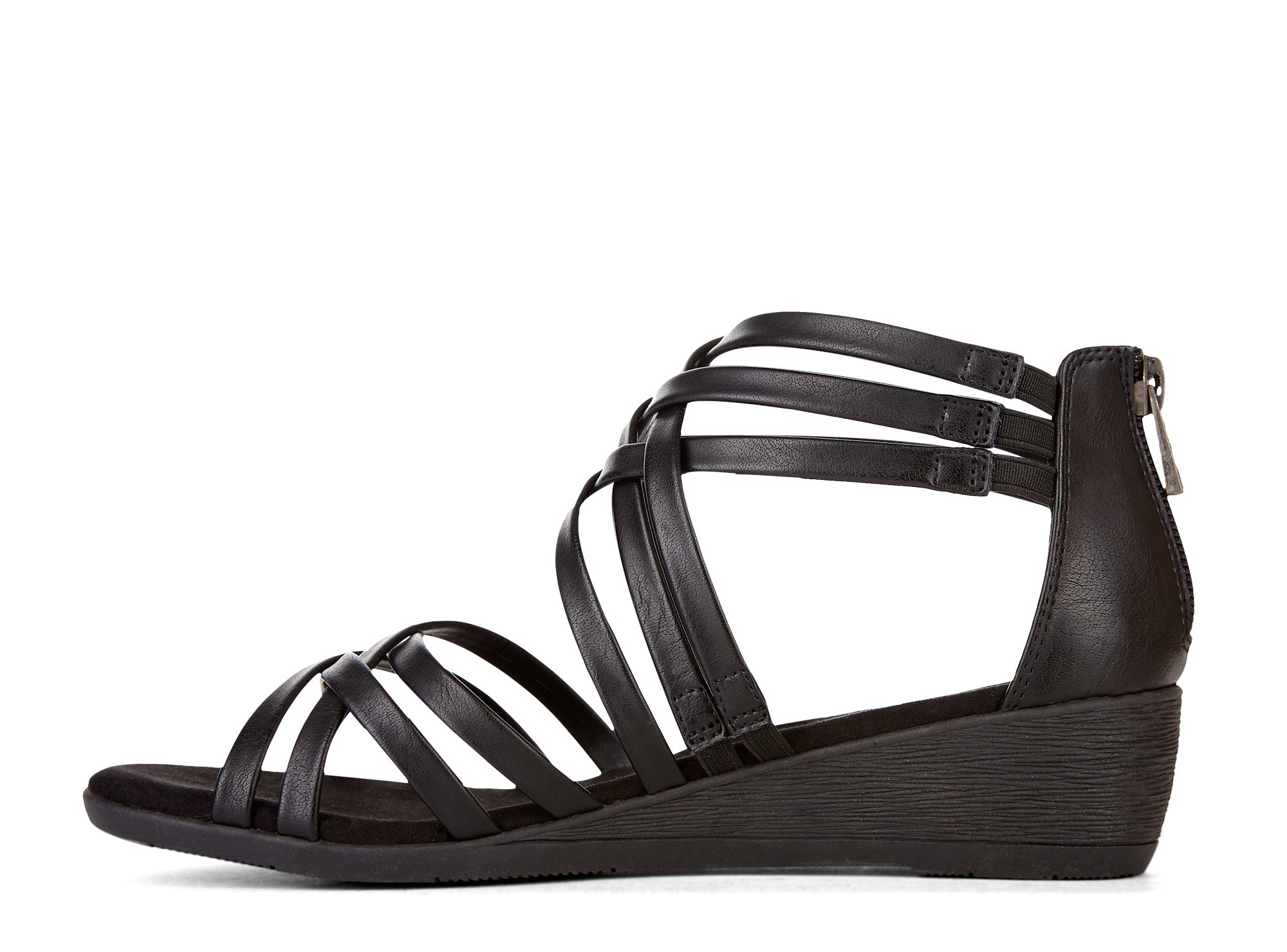 Yellow Shoes | Womens-Sandals-Comfort-Low Wedge/Gladiator | Fitwell | 