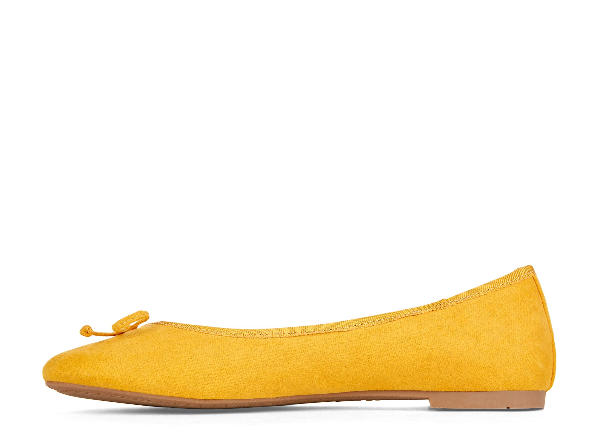 Yellow Shoes | Womens-Shoes-Casual-Flat/Ballerina | Mantraa II | 