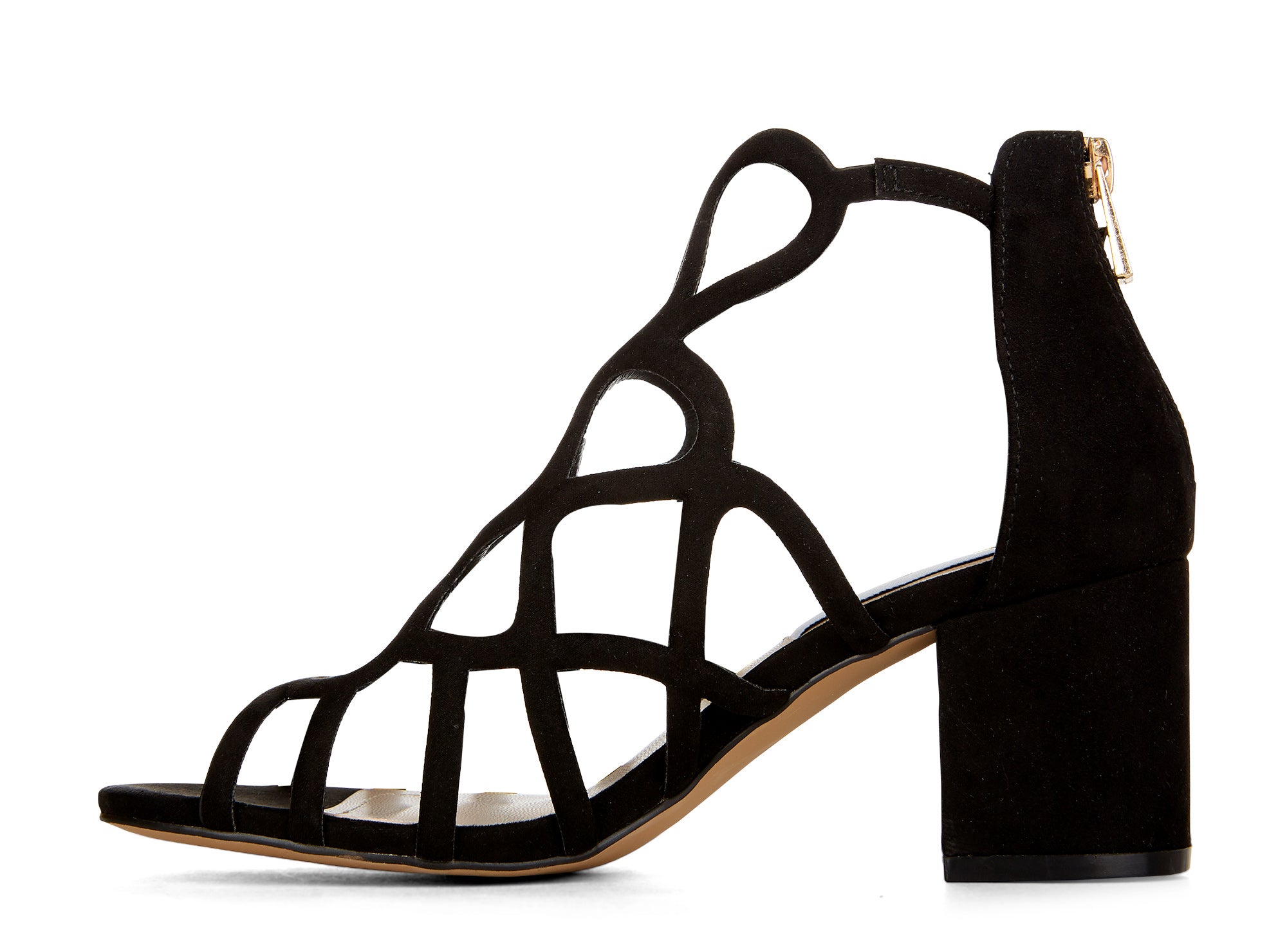 Yellow Shoes | Womens-Sandals-Dress-Med Heel/Gladiator | Saintly | 