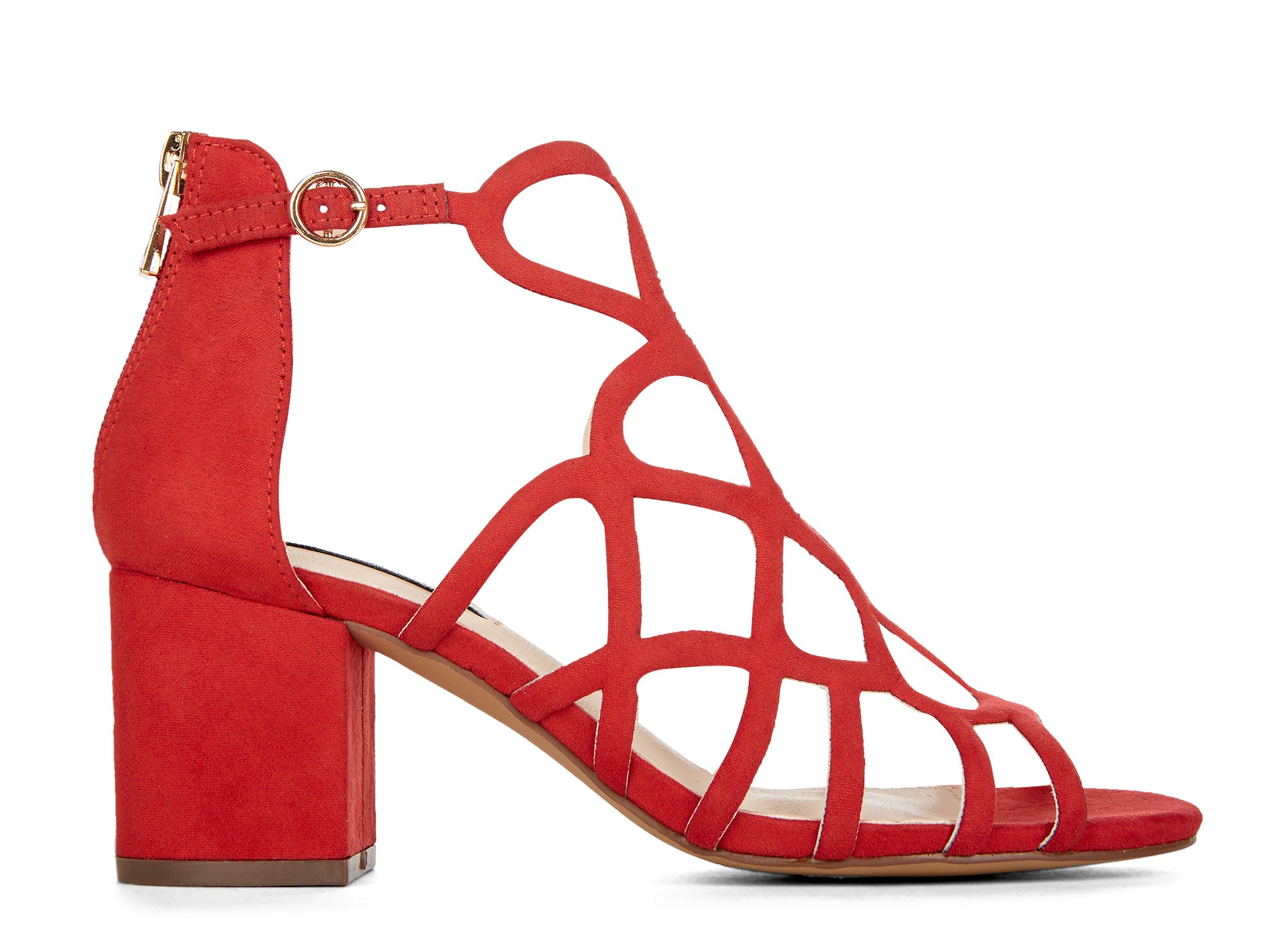 Yellow Shoes | Womens-Sandals-Dress-Med Heel/Gladiator | Saintly | 